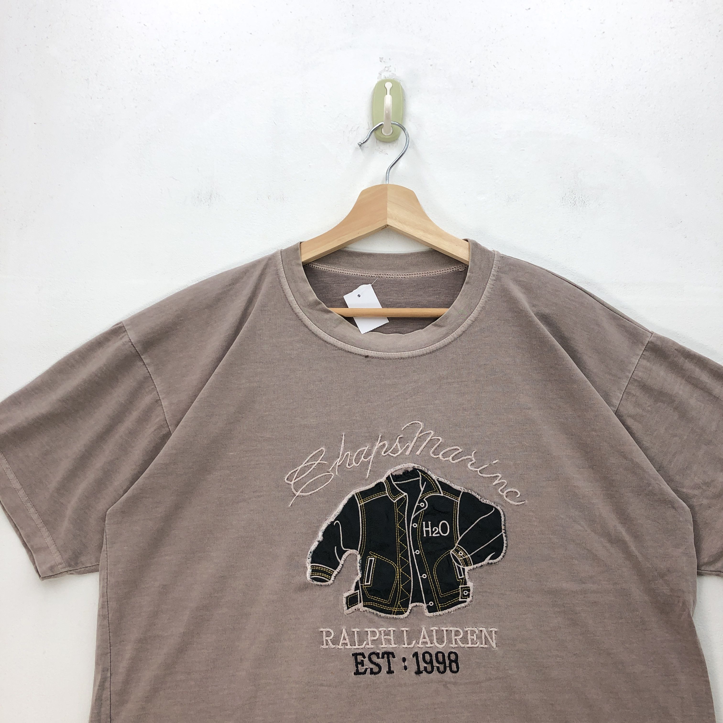 Polo Ralph Lauren Vintage 90s Ralph Lauren T Shirt Ralph Lauren H2O Tees Size US L / EU 52-54 / 3 - 2 Thumbnail