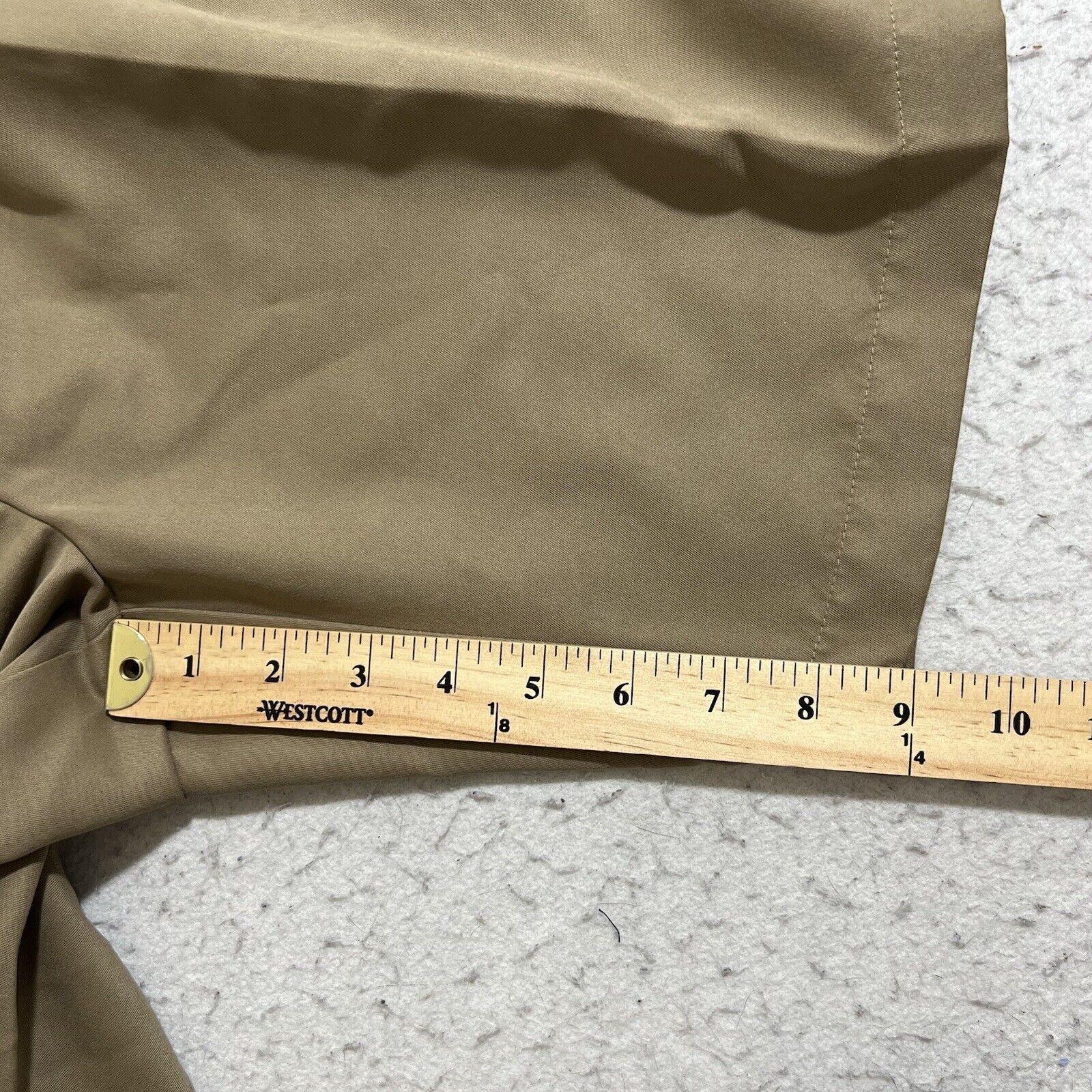 Roundtree & Yorke Roundtree & Yorke Performance Brown 9" Inseam Chino Shorts Size US 38 / EU 54 - 10 Thumbnail