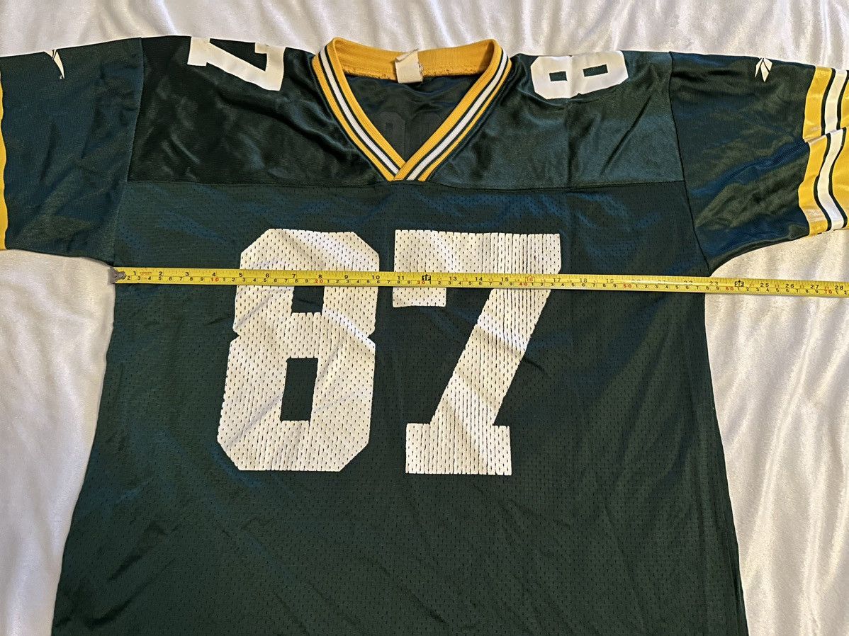 Reebok × Vintage Roberts Brooks Green Bay Packers #87 NFL Reebok Jersey-Large Size US L / EU 52-54 / 3 - 9 Thumbnail