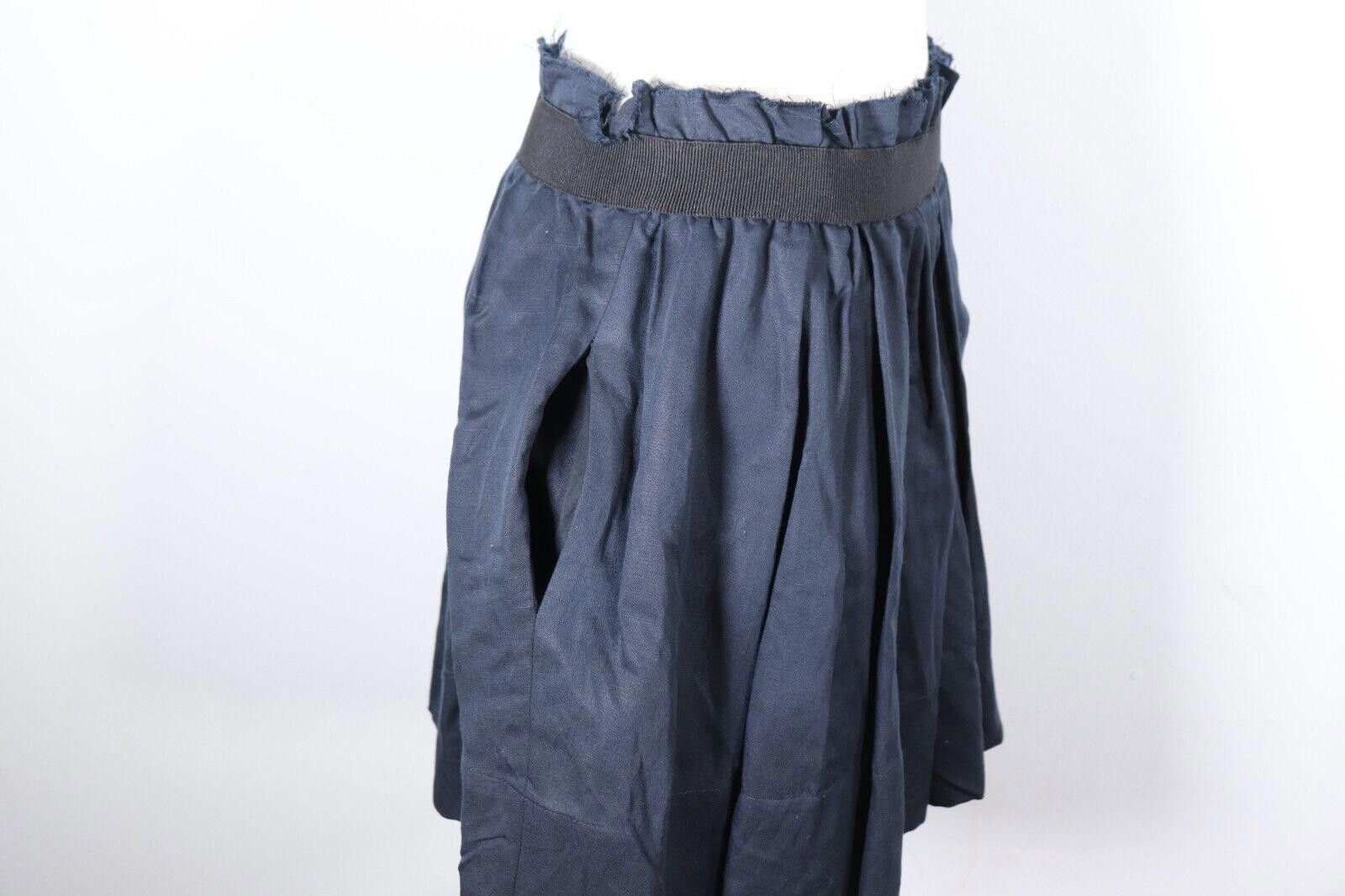 Isabel Marant Etoile Etoile Isabel Marant US4 Blue Denim Pleat Circle Mini Skirt Size 27" / US 4 / IT 40 - 6 Thumbnail
