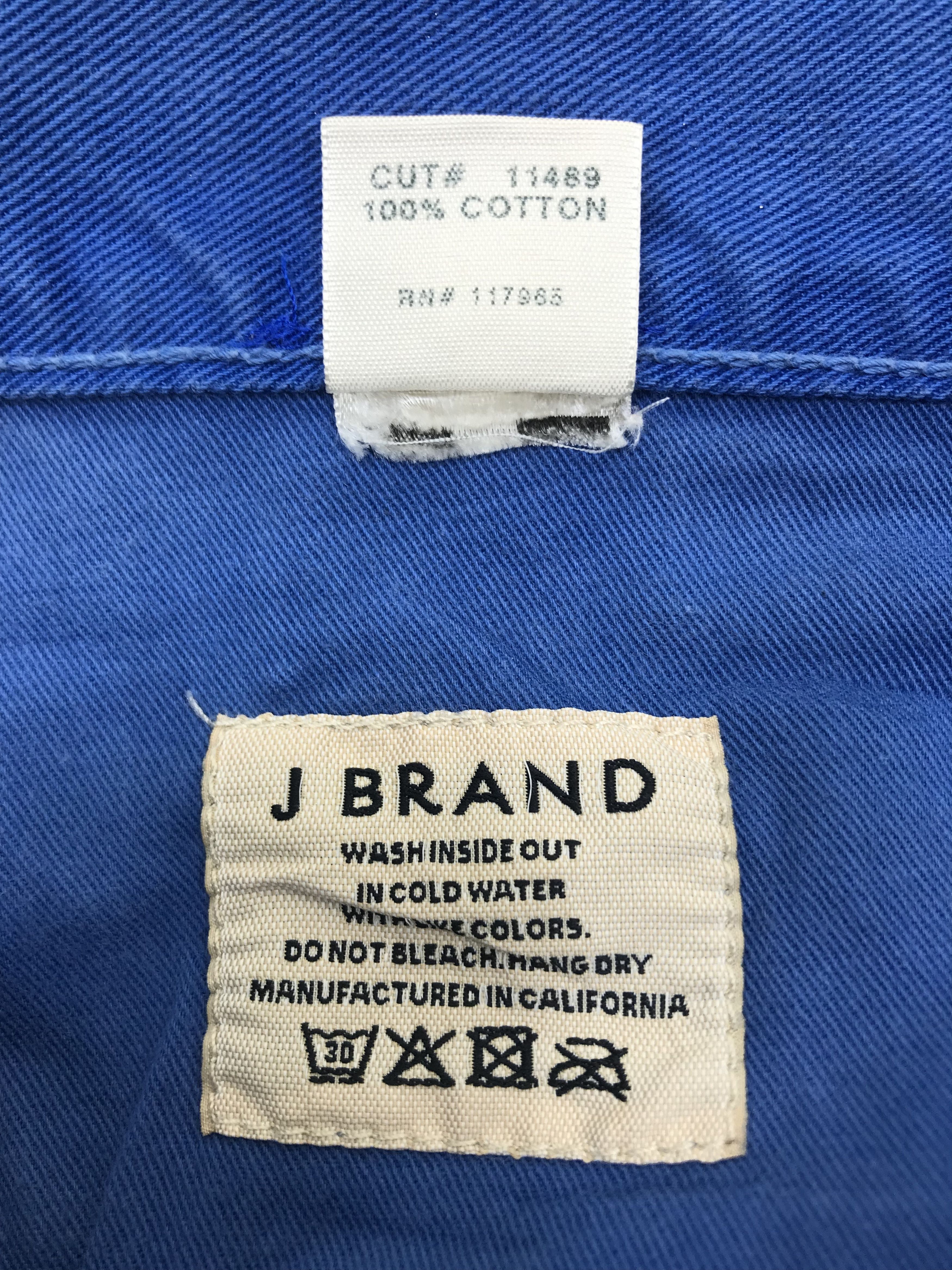 J Brand Vintage J Brand Indigo Blue Straight Cut Jeans Size US 31 - 11 Thumbnail