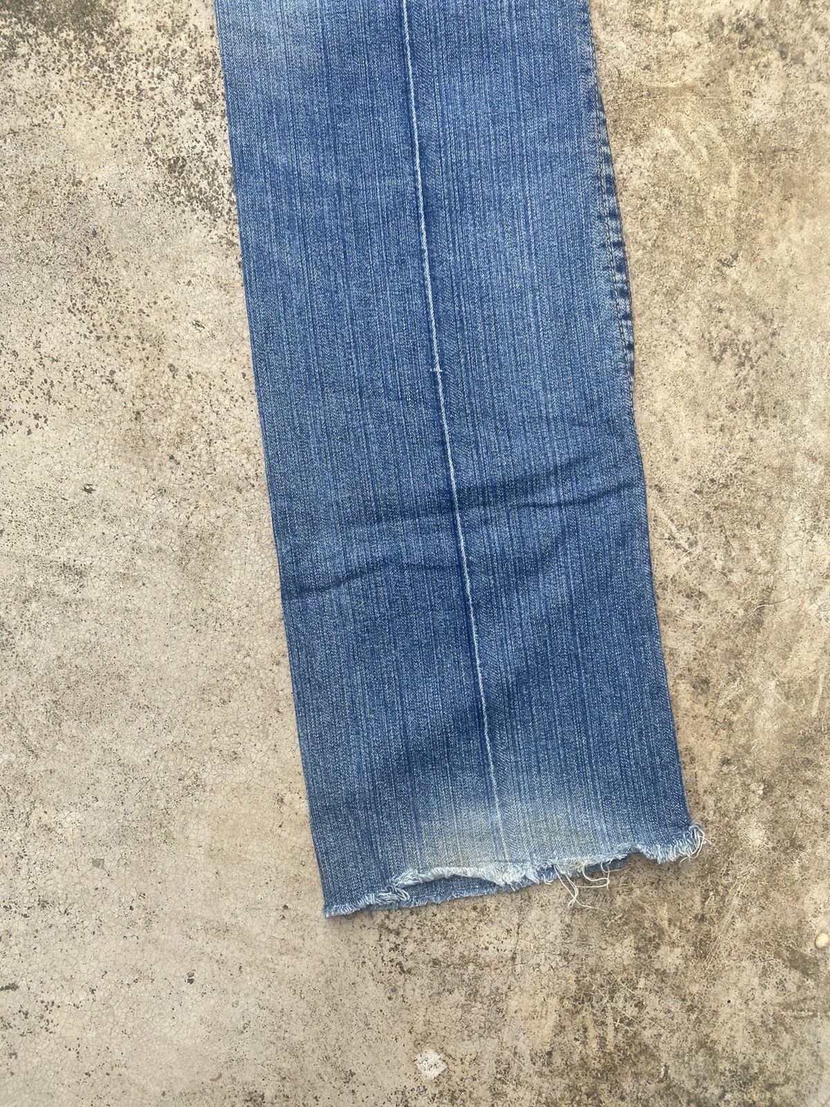 Designer × Dsquared2 × If Six Was Nine Flare Jeans Dsquared2 Faded Blue Low Rise Size US 31 - 16 Thumbnail