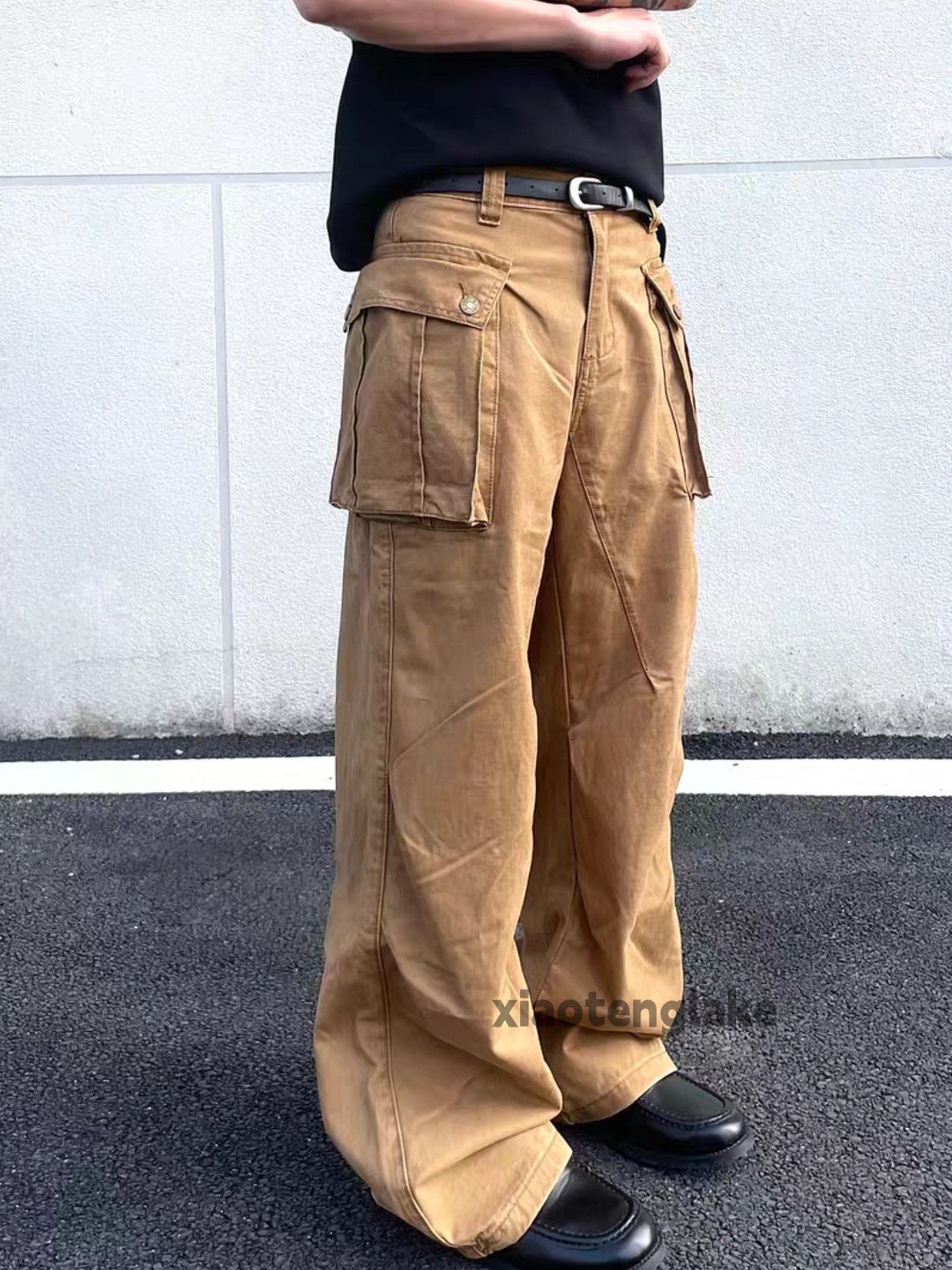 Vintage Unisex outdoor utility loose baggy military cargo pants Size US 30 / EU 46 - 2 Thumbnail