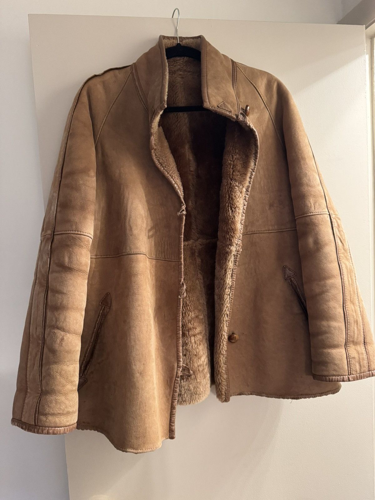 Western Mountaineering Leather Shearling Coat (Vintage) Size US L / EU 52-54 / 3 - 1 Thumbnail
