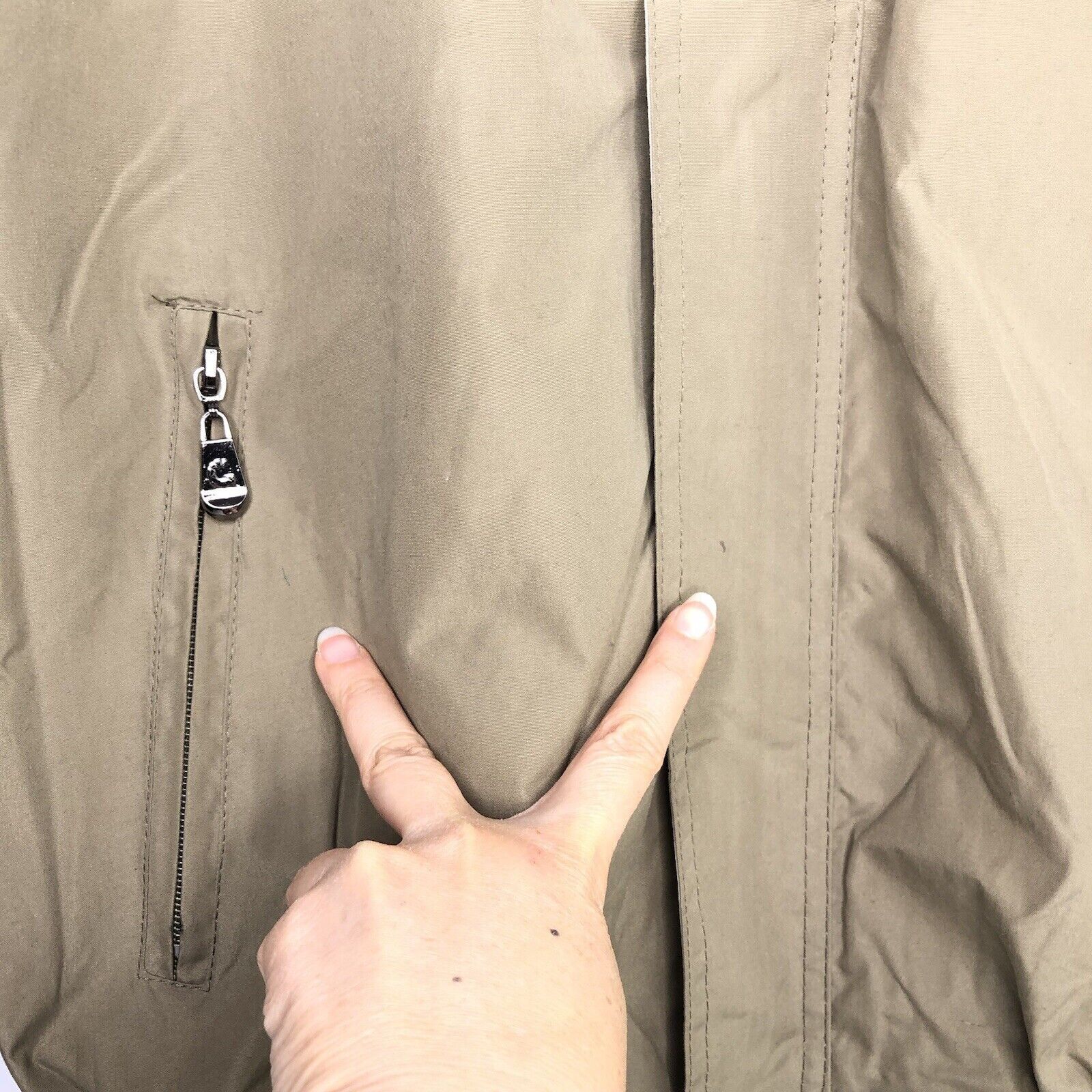 Other OBX Outer Banks Men Barn Coat Sz M Army Green Full Zip Size US M / EU 48-50 / 2 - 7 Thumbnail