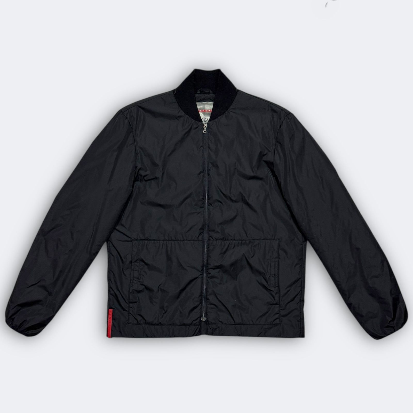 Prada Prada Black Nylon Down Padded light Jacket Size US L / EU 52-54 / 3 - 13 Thumbnail