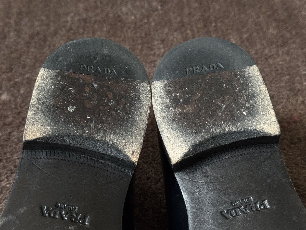 Prada Prada leather Logo Loafer Size US 7 / EU 40 - 4 Thumbnail