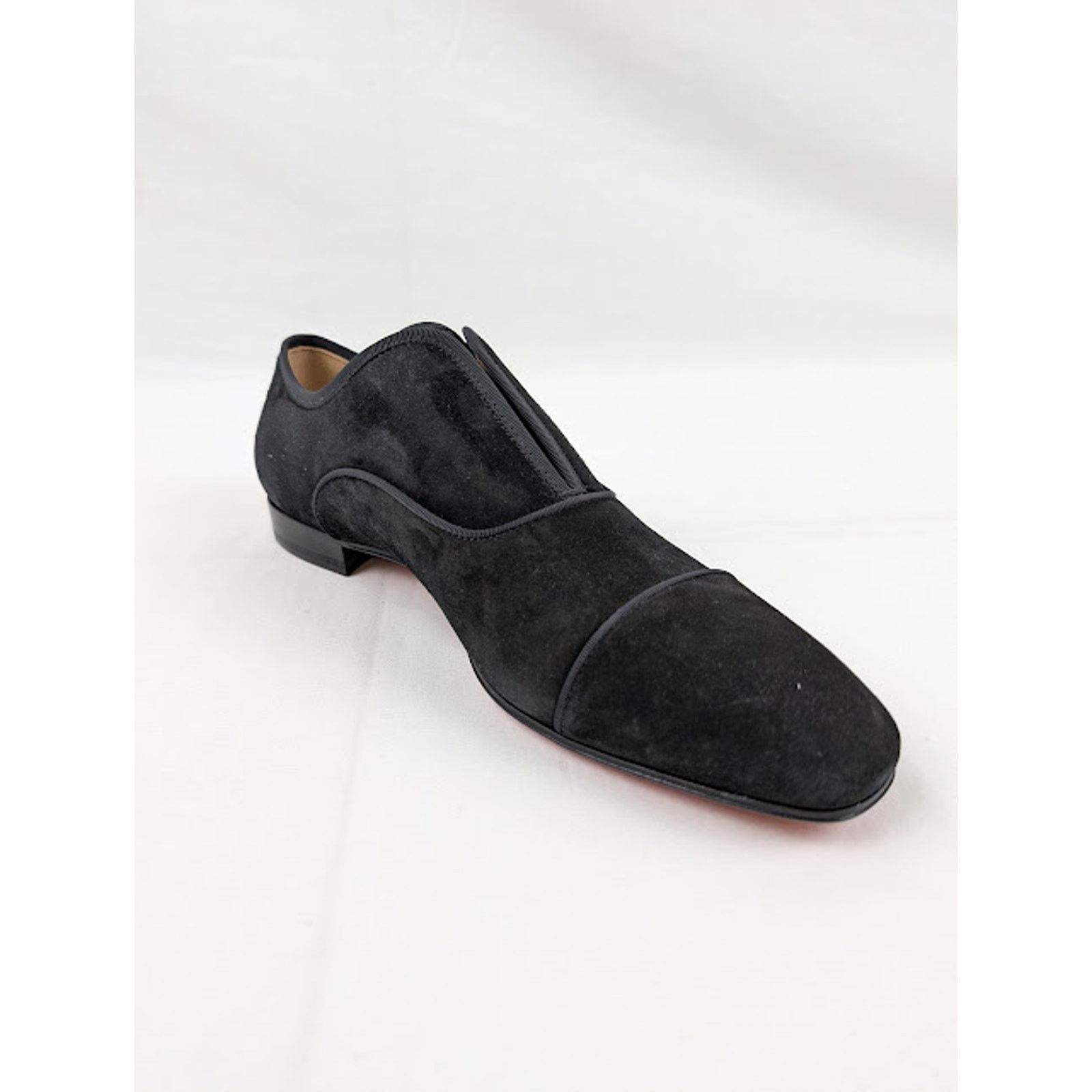 Christian Louboutin o1rshd1 Alpha Male Flat Shoes in Black Size US 9.5 / EU 42-43 - 4 Thumbnail