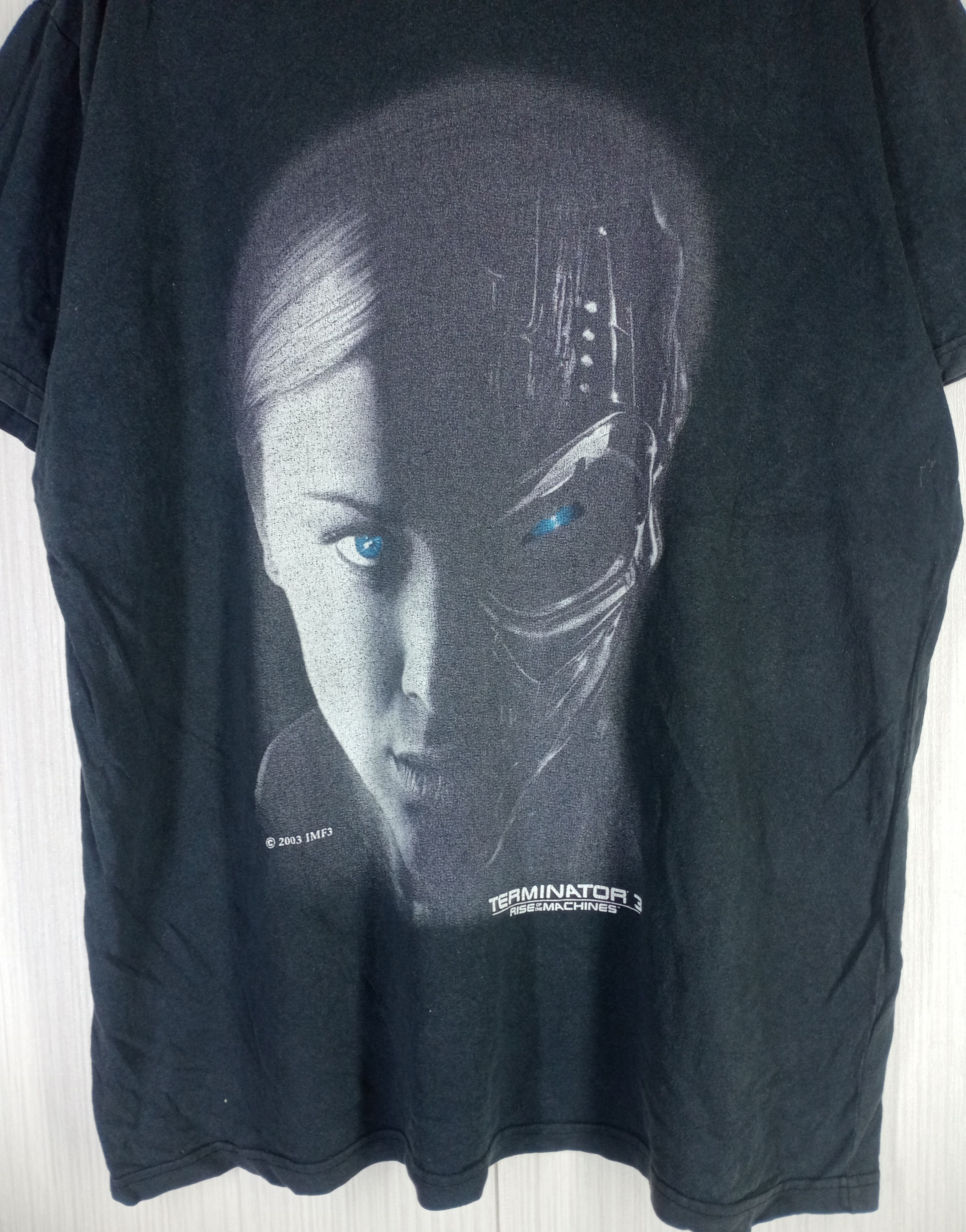 Vintage Rare Vintage Terminator 3 Rise Of The Machines Tee Size US XL / EU 56 / 4 - 2 Thumbnail