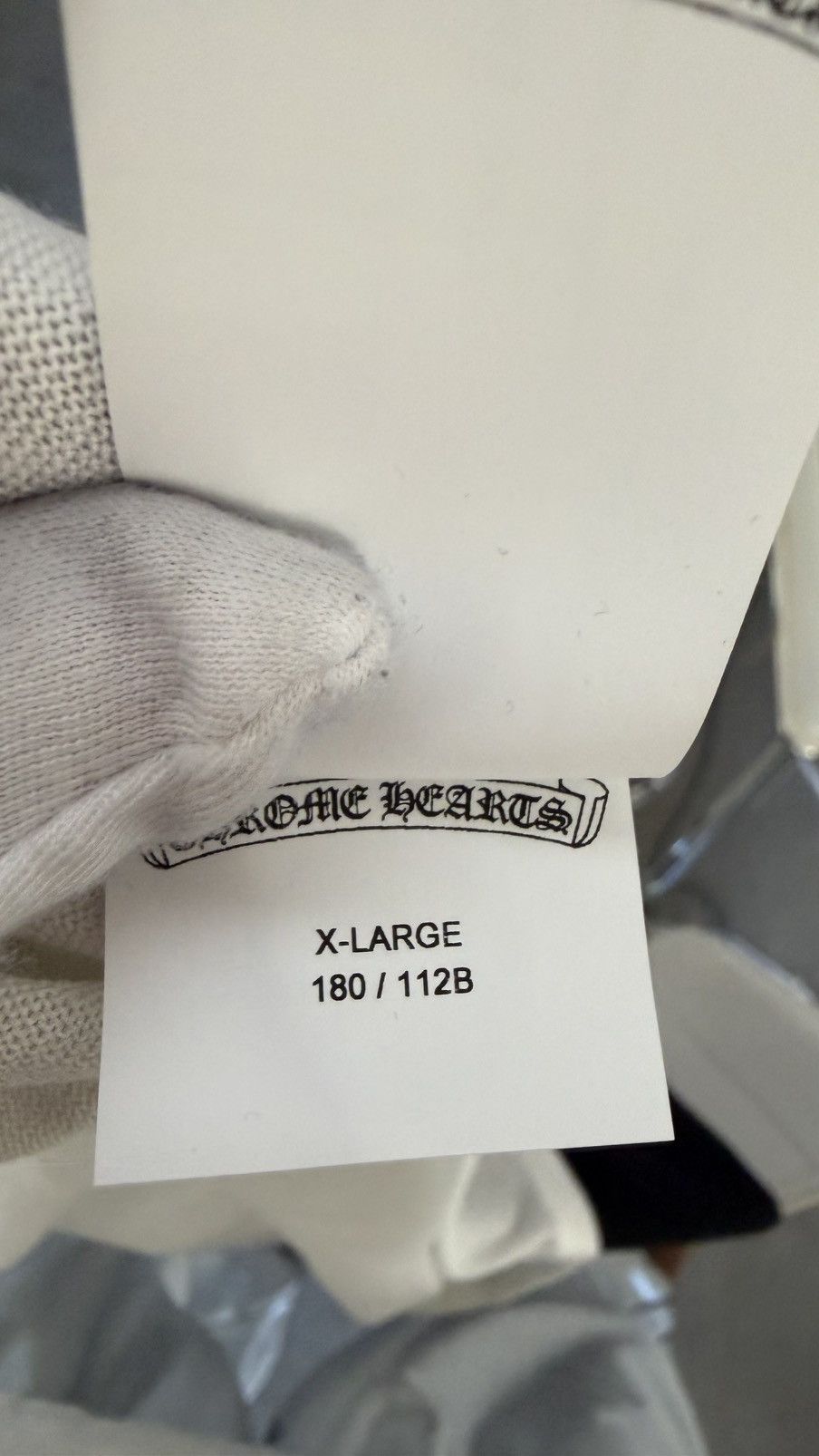 Chrome Hearts Chrome Hearts Cross Patch Silk Raglan Long Sleeve Size US XL / EU 56 / 4 - 7 Thumbnail