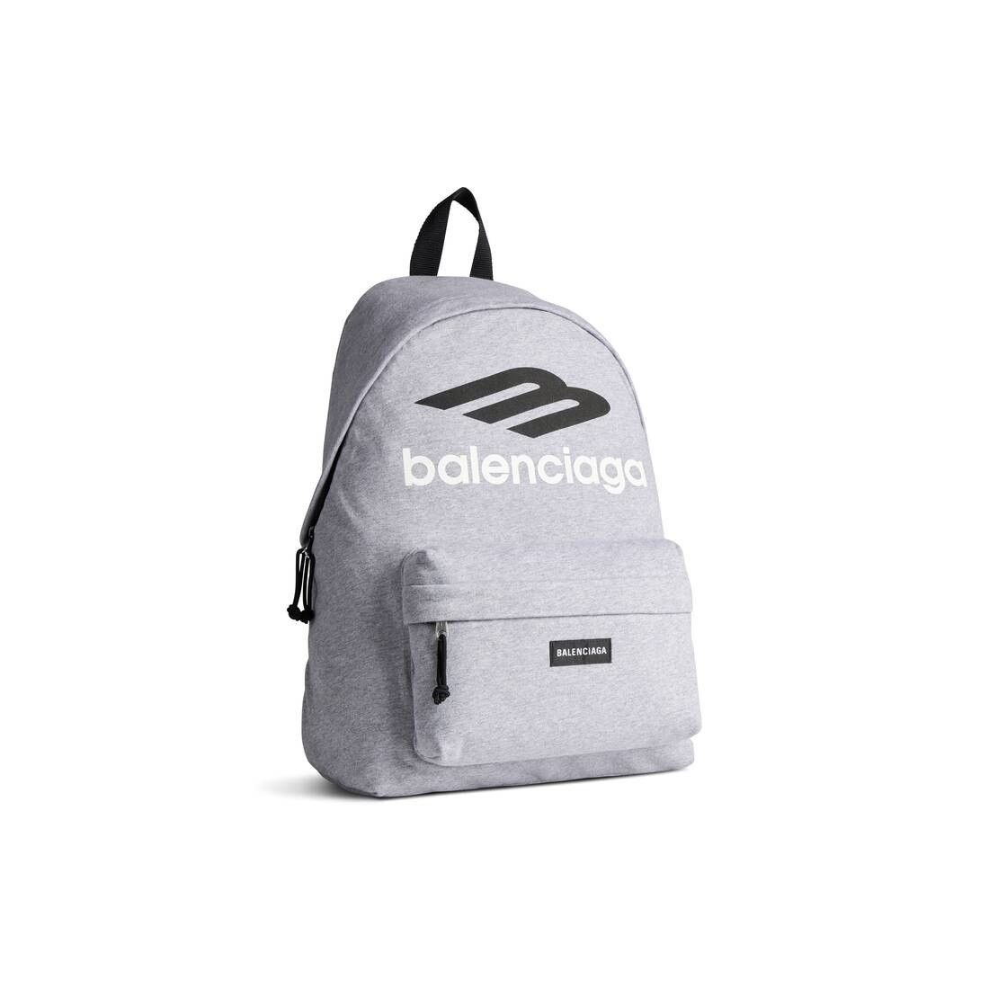 Balenciaga o1w1db10925 Size: OS / Explorer Backpack Grey/Black/White Size ONE SIZE - 2 Thumbnail