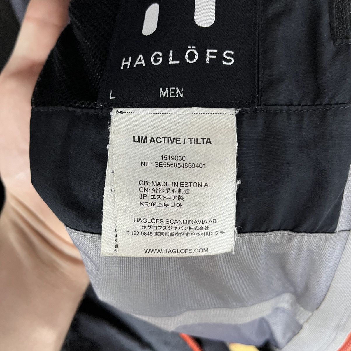 Haglofs Haglöfs Gore-Tex Black Waterproof Windbreaker Jacket Outdoor Size US L / EU 52-54 / 3 - 11 Thumbnail