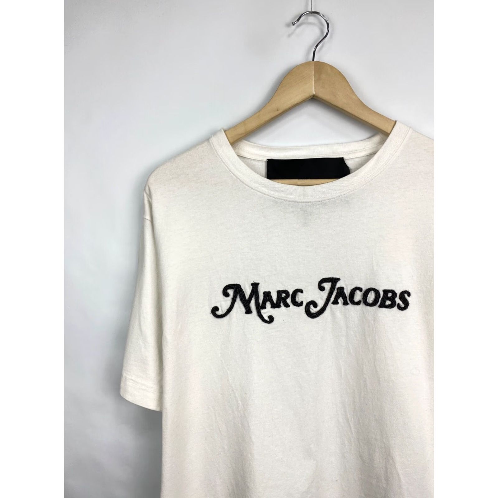 Marc Jacobs Marc Jacobs New York Luxury T-Shirt XL White Retro Men Short Sleeve T-Shirt Mens Y2K Vintage-Style Shirt Size US XL / EU 56 / 4 - 3 Thumbnail