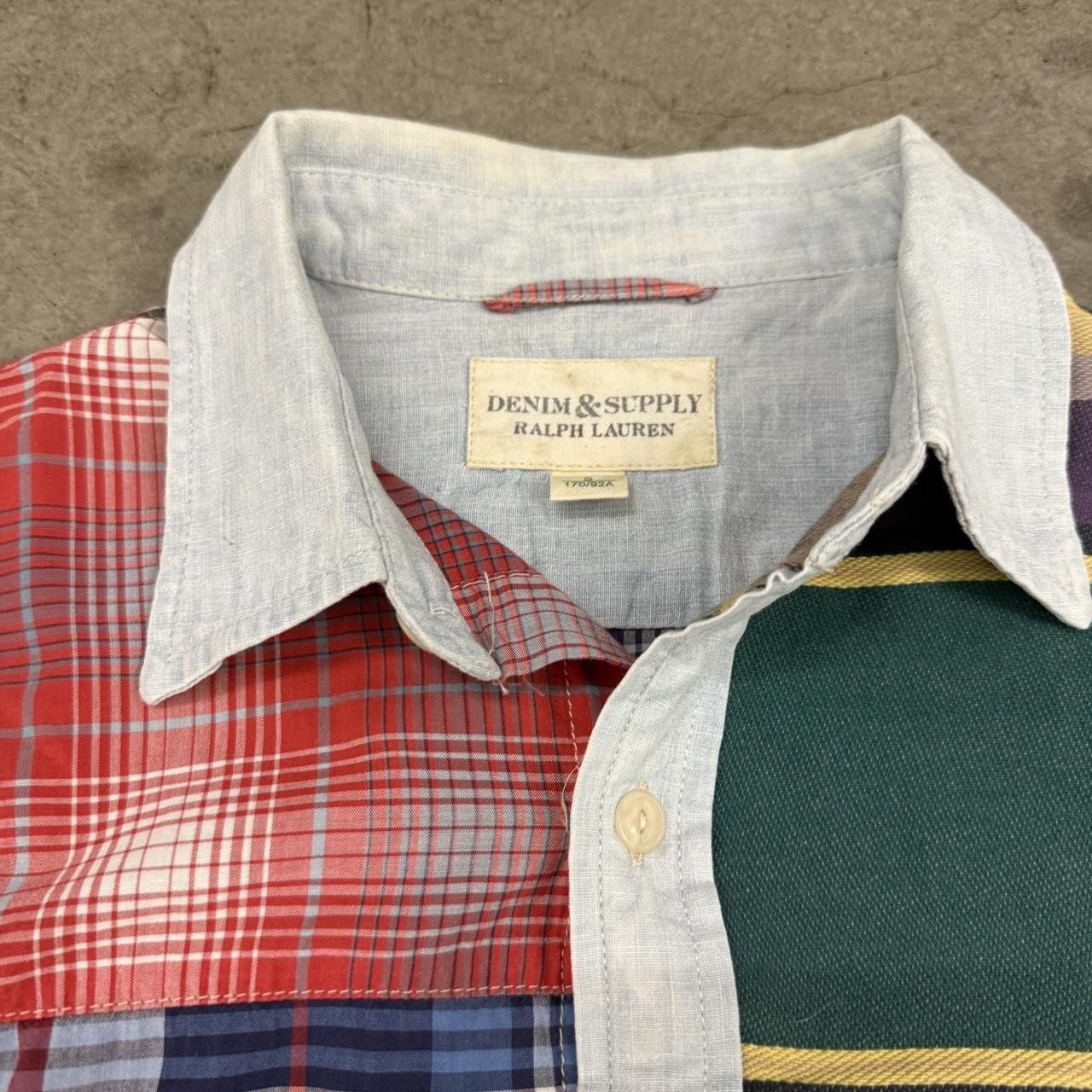 Denim & Supply Ralph Lauren Vintage Ralph Lauren Denim & Supply patchwork button up Size US S / EU 44-46 / 1 - 4 Thumbnail