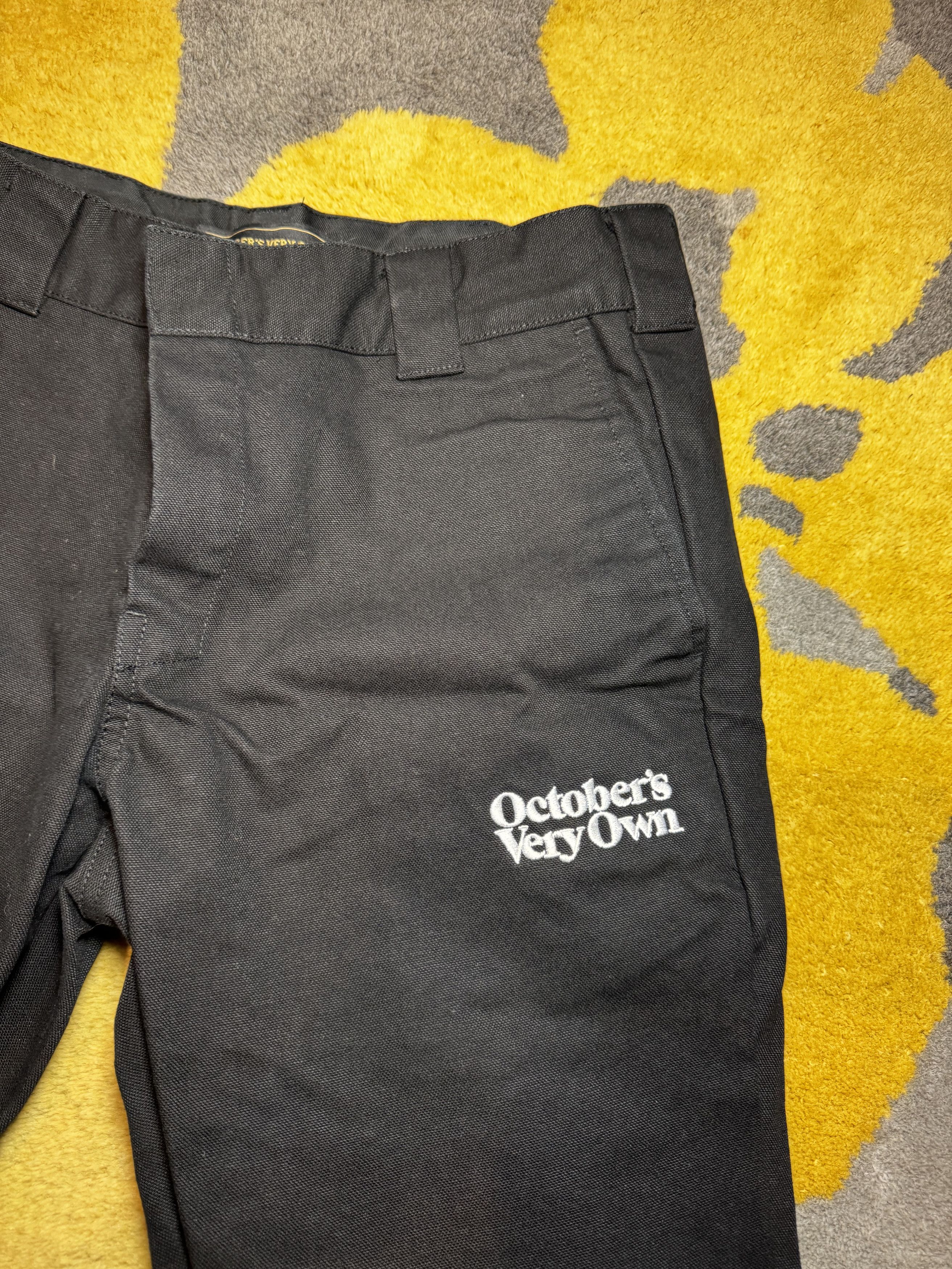 October's Very Own Octobers Very Own OVO Laugh Now Cry Later Black Chinos Size US 32 / EU 48 - 3 Thumbnail