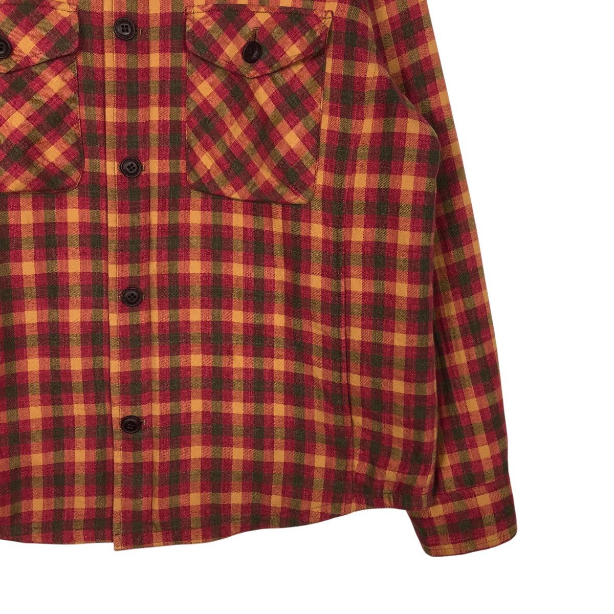 Japanese Brand 📌Vintage Zipper Chore Jacket Kizuku Kazutaka Kato Tartan Size US M / EU 48-50 / 2 - 6 Thumbnail