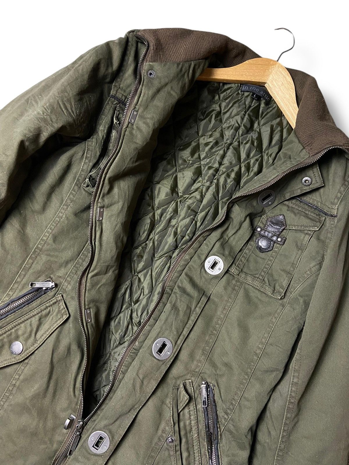 In The Attic × Japanese Brand × Vintage In The Attic Punk Seditionaries Tactical Jacket (122) Size US L / EU 52-54 / 3 - 4 Thumbnail
