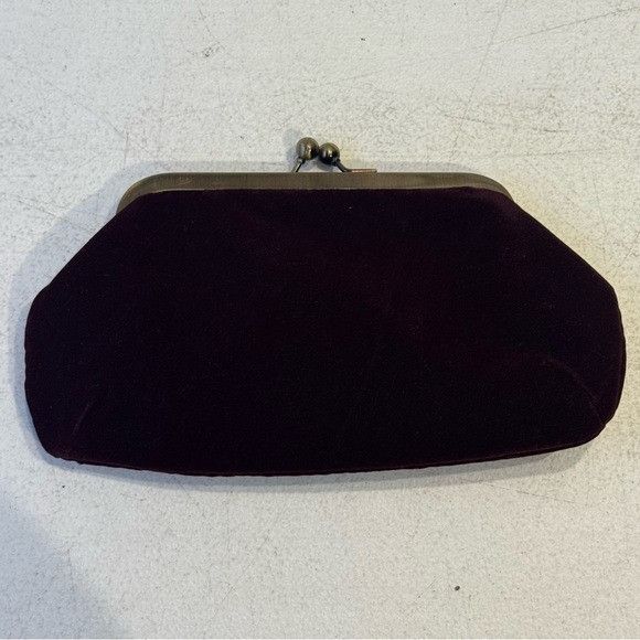 Dolce & Gabbana Dolce & Gabbana Burgundy and Gold Clutch Size ONE SIZE - 2 Thumbnail