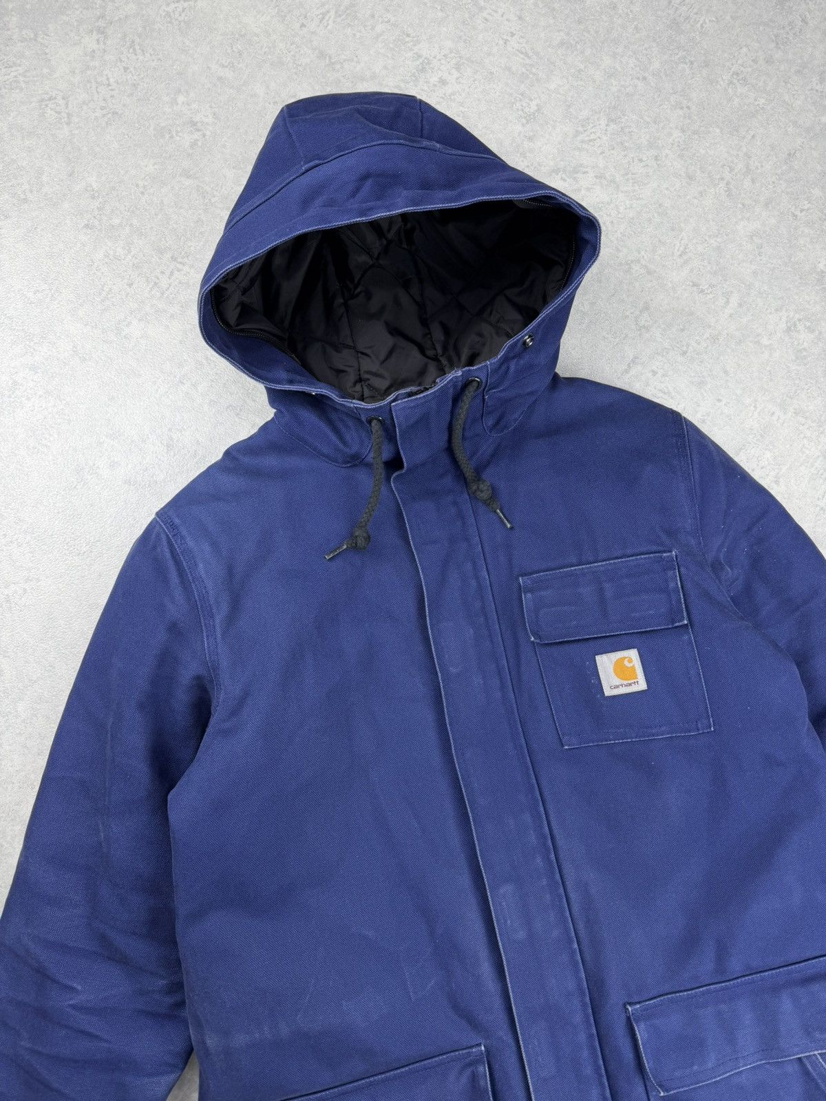 Carhartt Carhartt Siberian Parka Jacket M Navy Thinsulate Hooded Size US M / EU 48-50 / 2 - 3 Thumbnail