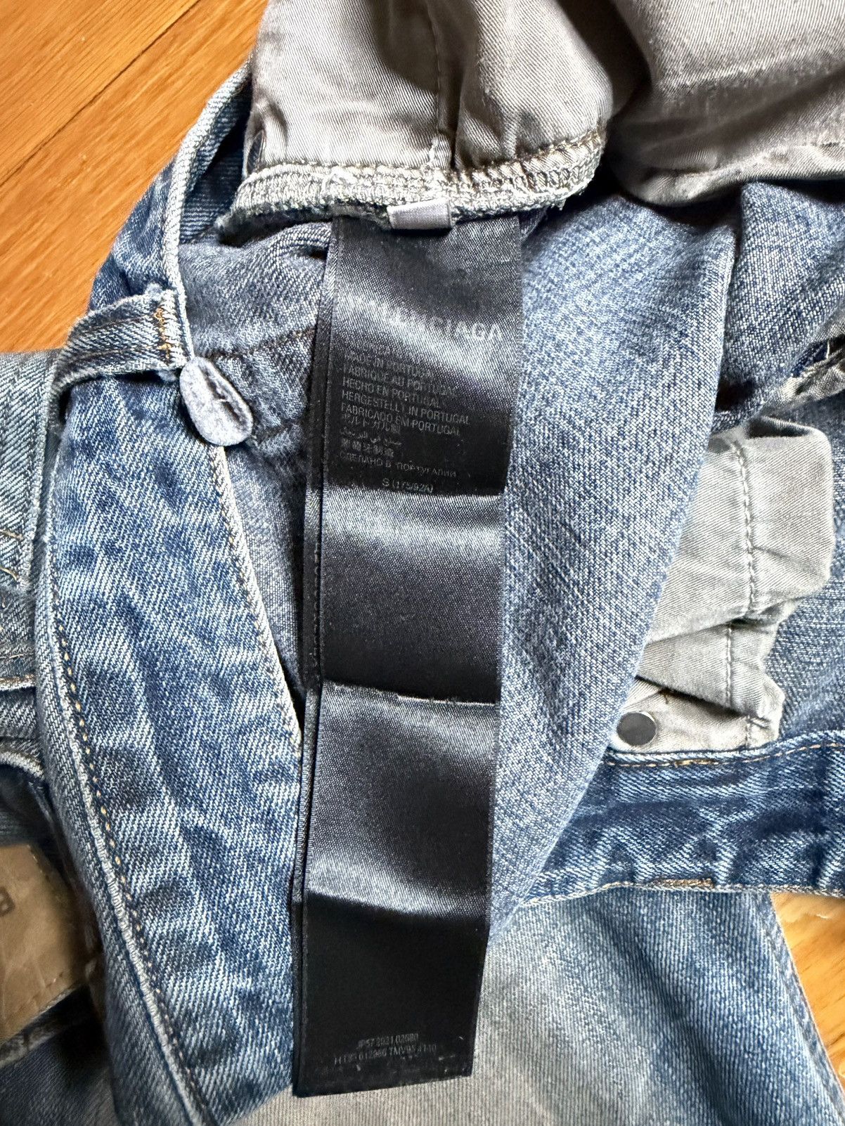 Balenciaga Balenciaga Unifit Bootcut Denim Size US 33 - 4 Thumbnail