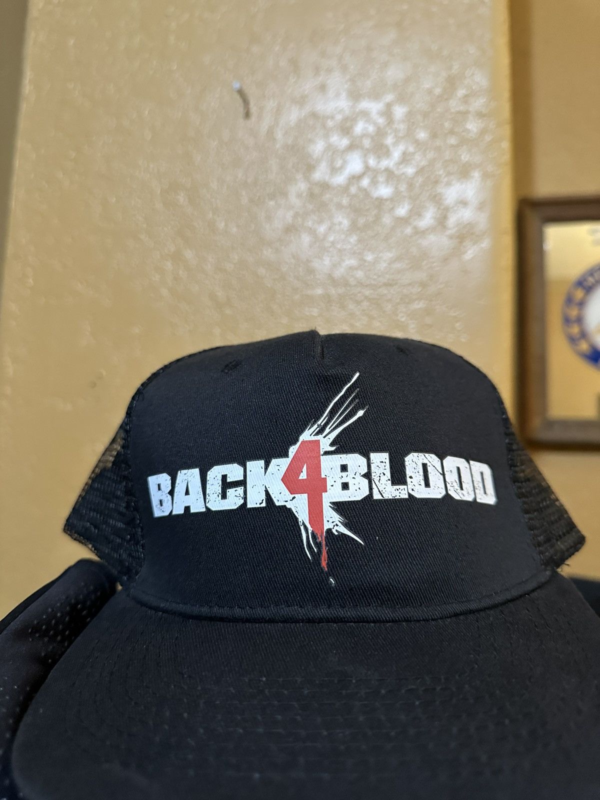 Japanese Brand × Playstation 🩸 Back 4 Blood Video Game Trucker Hat Left 4 Dead Size ONE SIZE - 2 Thumbnail