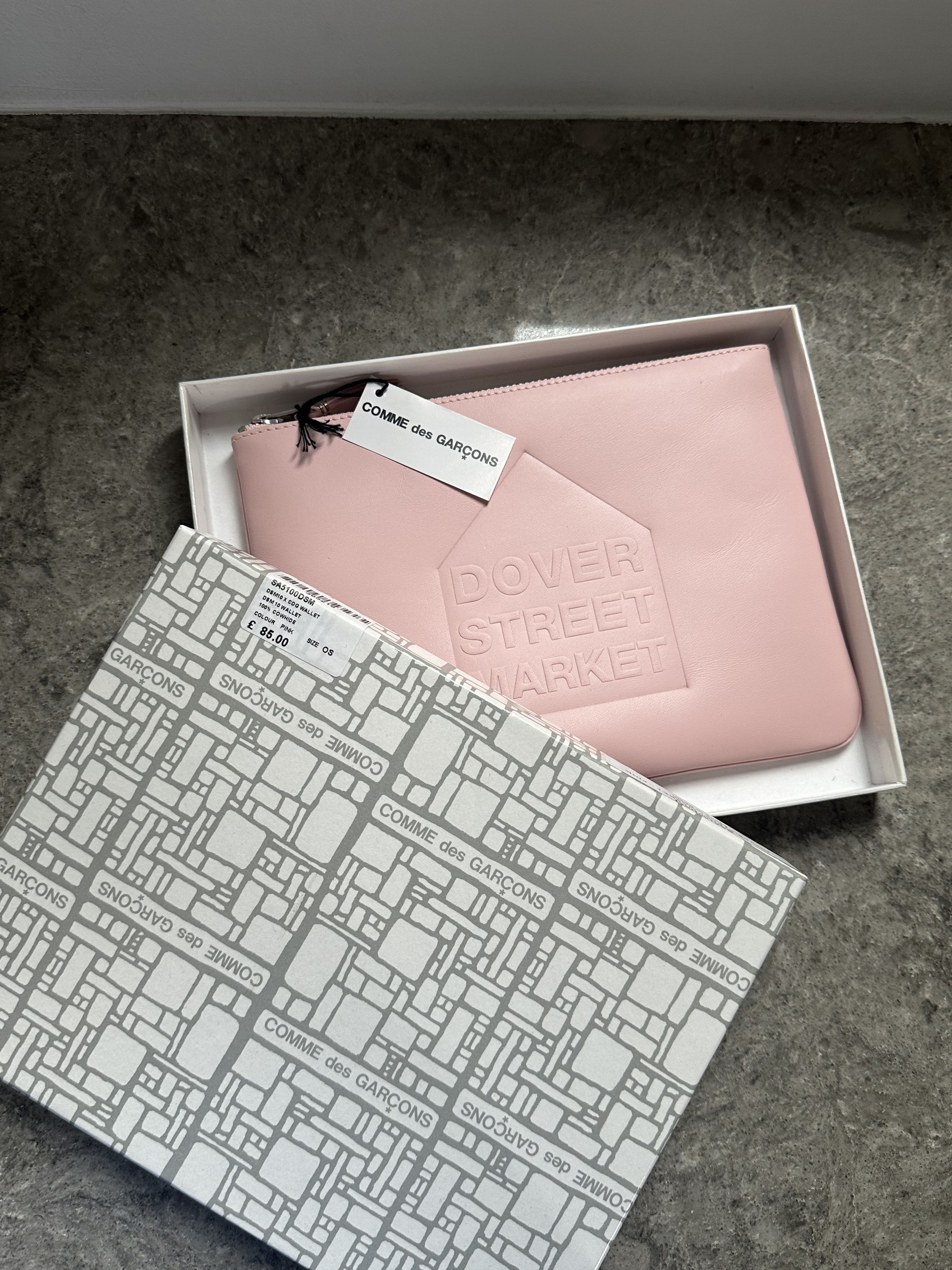 Comme des Garcons × Dover Street Market CDG x DSM10 pink pouch Size ONE SIZE - 4 Thumbnail
