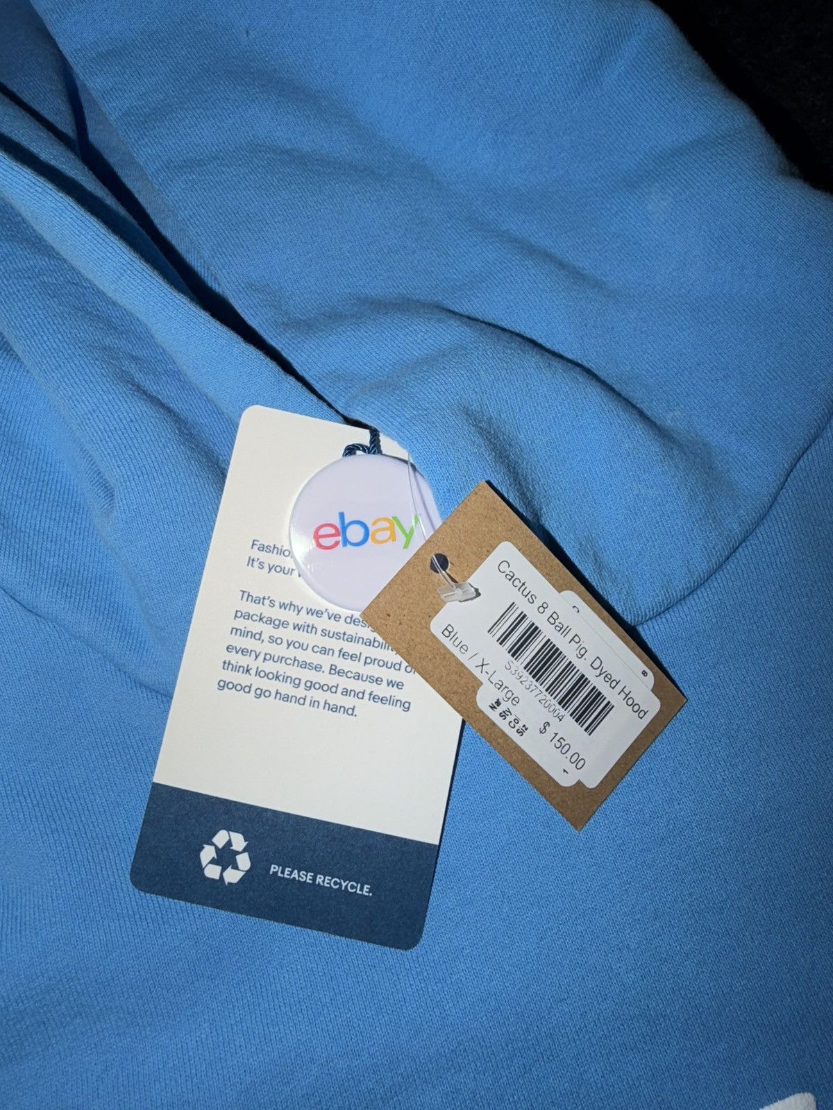 Cactus Plant Flea Market × Stussy Stussy CPFM 8 Ball Hoodie Sz XL Size US XL / EU 56 / 4 - 3 Thumbnail