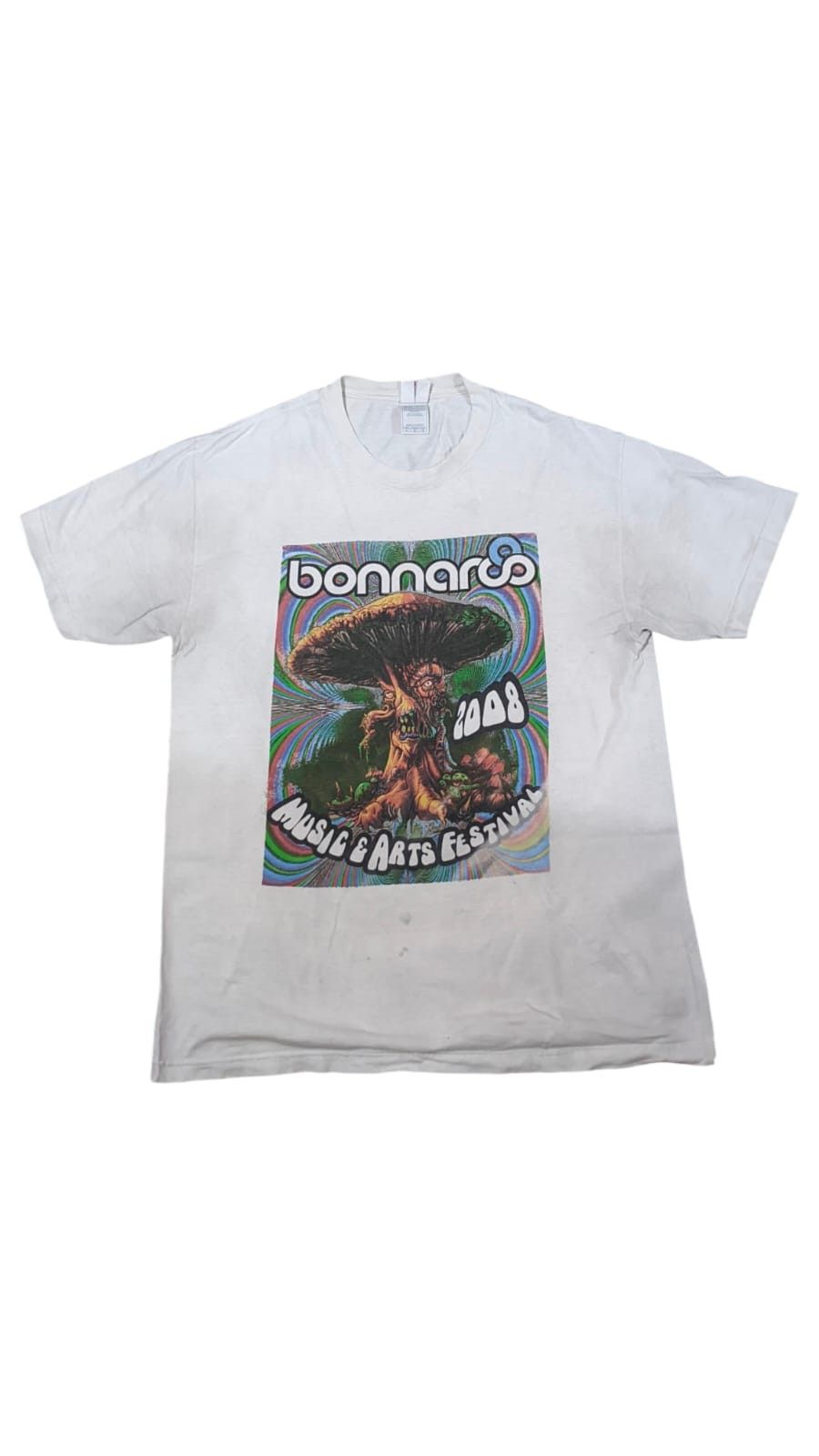 Alstyle VINTAGE BONNAROO 2008 MUSIC N ART FESTIVAL LINE UP 2008 RARE Size US L / EU 52-54 / 3 - 1 Thumbnail