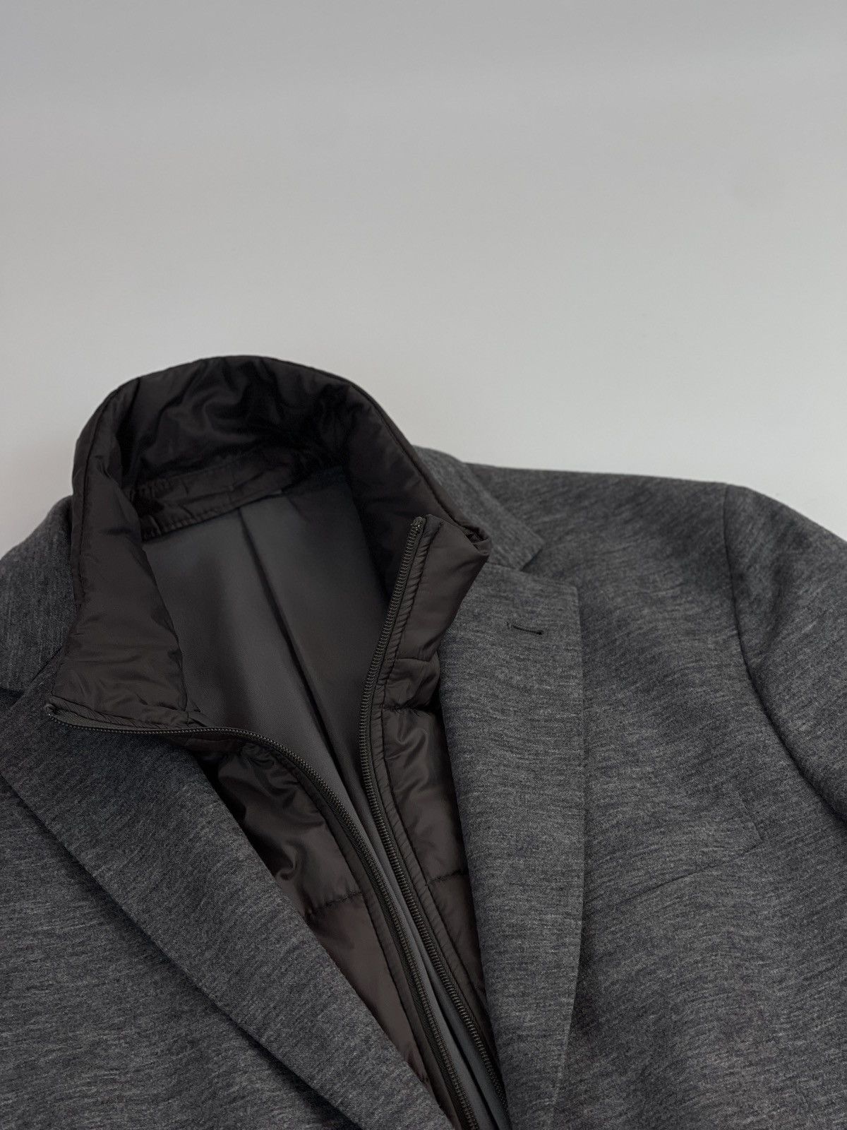 Boggi Boggi Milano Gray Blazer Size 48R - 7 Thumbnail