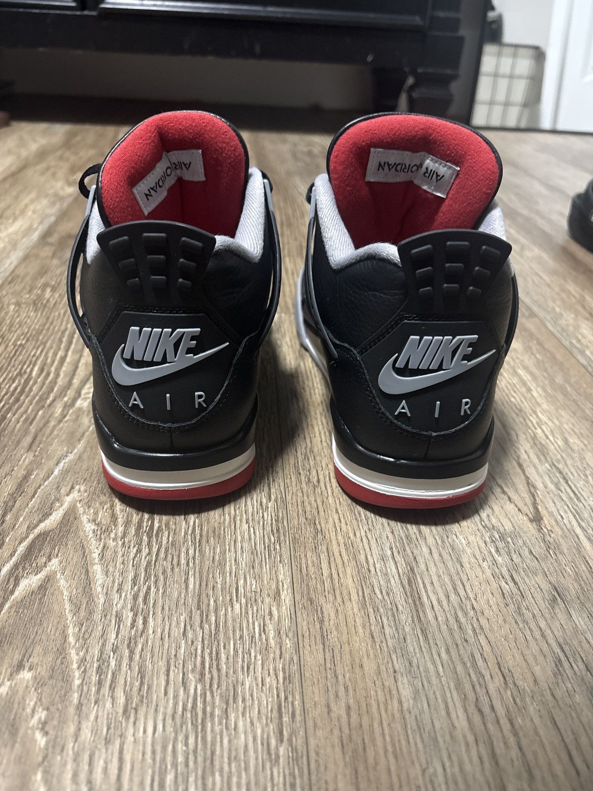 Jordan Brand Jordan 4 Bred Reamagined Size US 8.5 / EU 41-42 - 4 Thumbnail