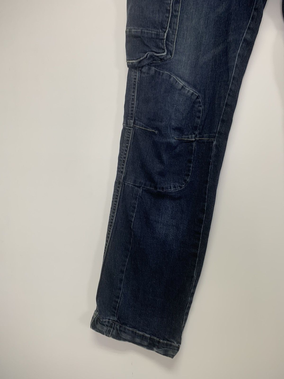 Japanese Brand × Vintage Vintage Cargo denim pant Size US 30 / EU 46 - 5 Thumbnail