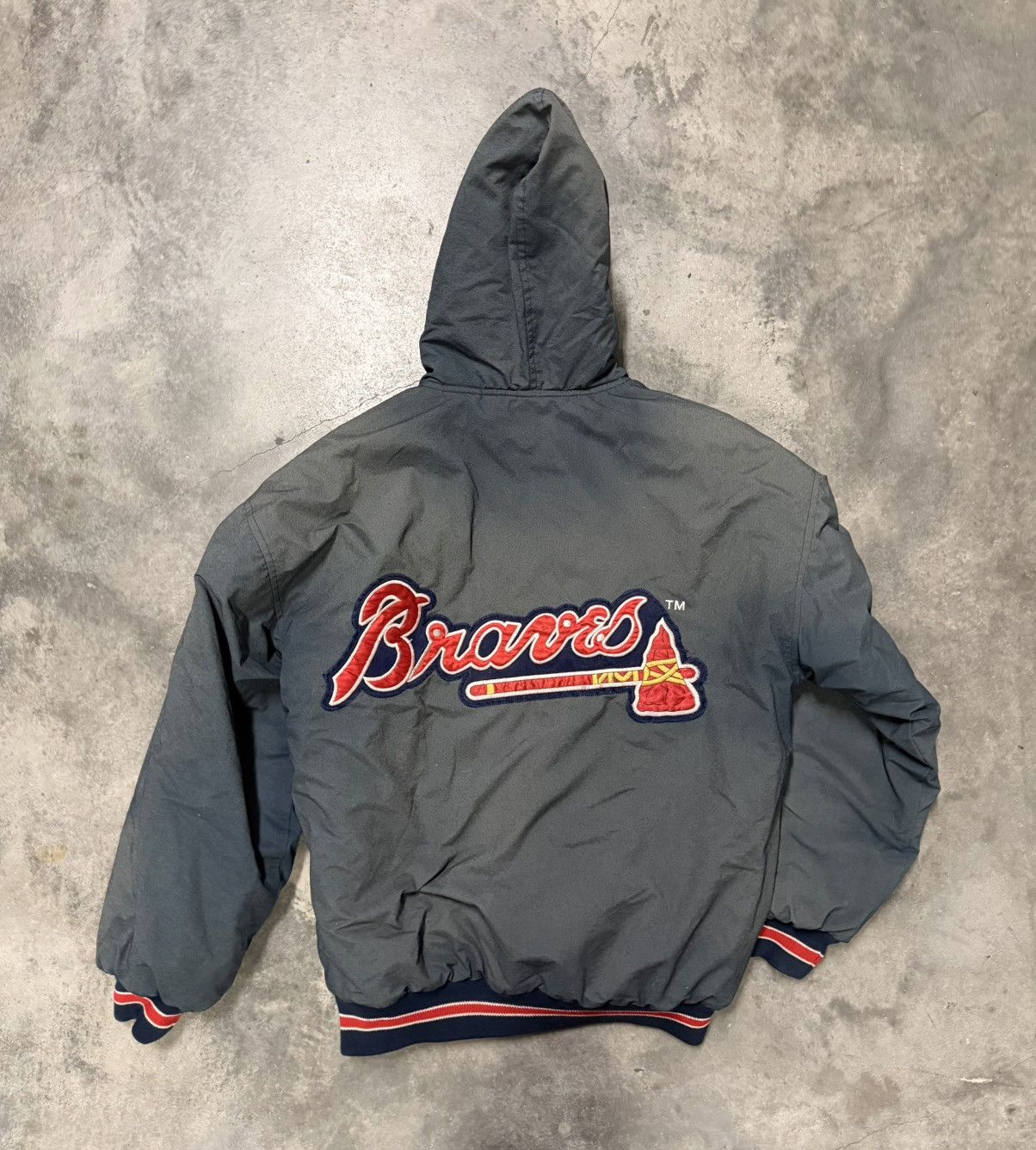 Other Vintage 90s Atlanta Braves Starter Jacket Size US S / EU 44-46 / 1 - 6 Thumbnail