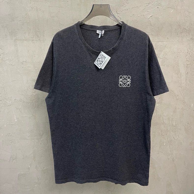 Loewe loewe Gray-on-white embroidered small logo short sleeve 250 Size US L / EU 52-54 / 3 - 1 Thumbnail