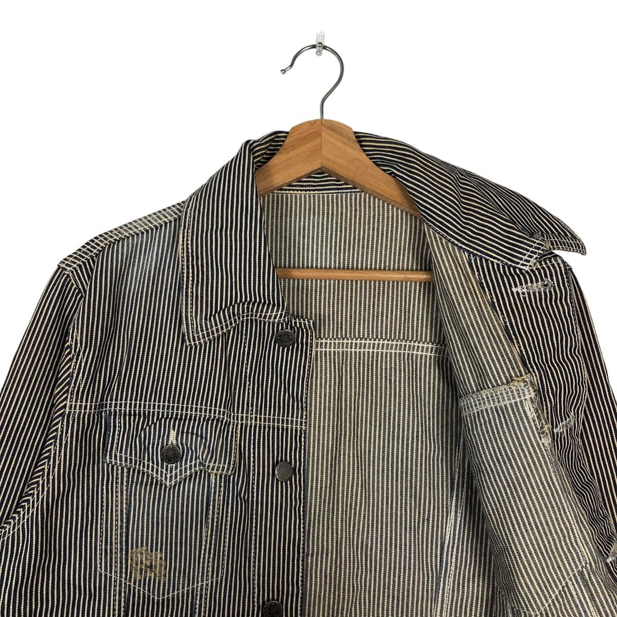 Vintage 90’s VINTAGE HIKORY CHORE JACKET UNION MADE INSPIRE KAPITAL Size US M / EU 48-50 / 2 - 10 Thumbnail