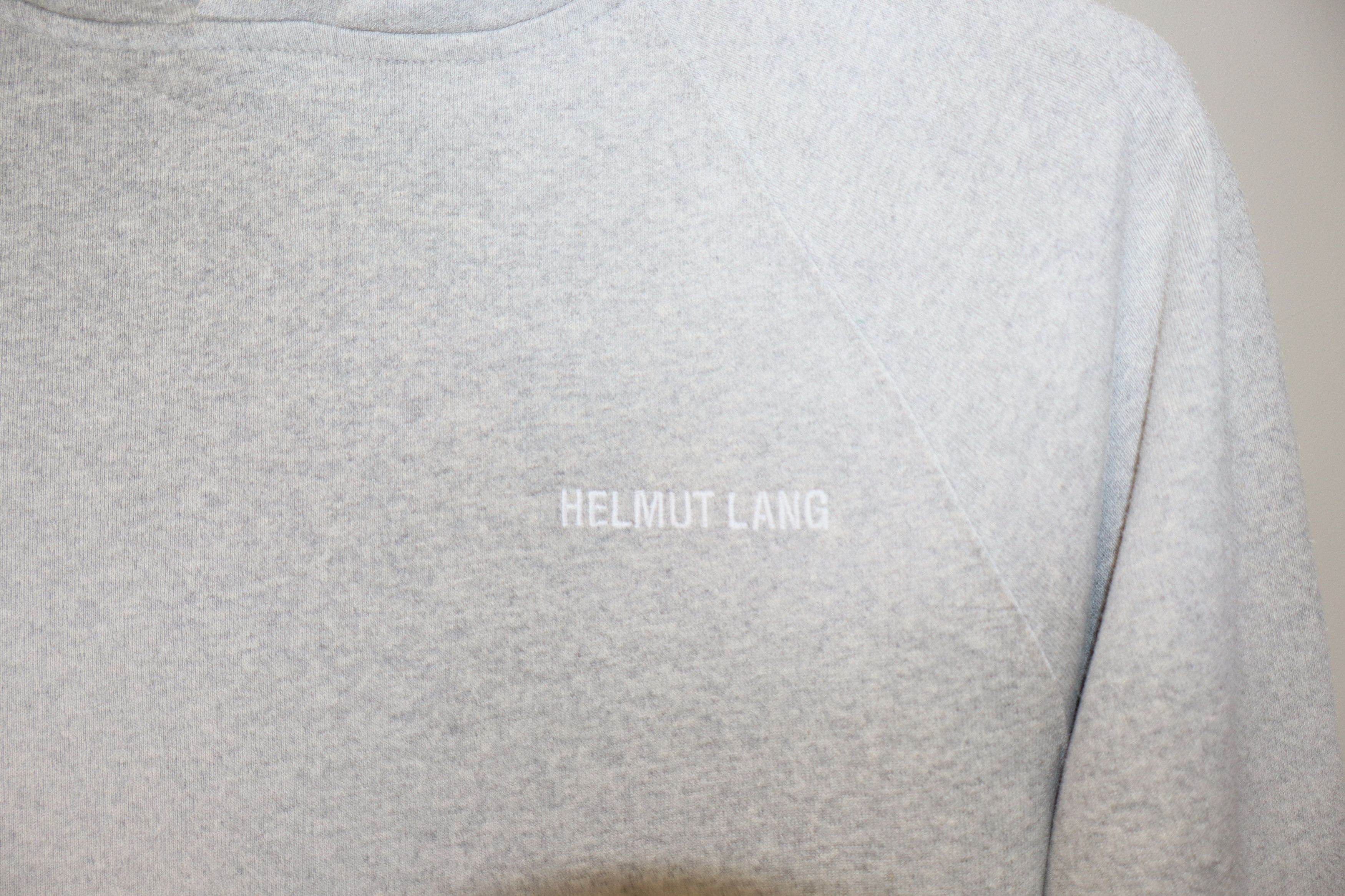 Helmut Lang Embroidered logo hoodie Size XS / US 0-2 / IT 36-38 - 2 Thumbnail