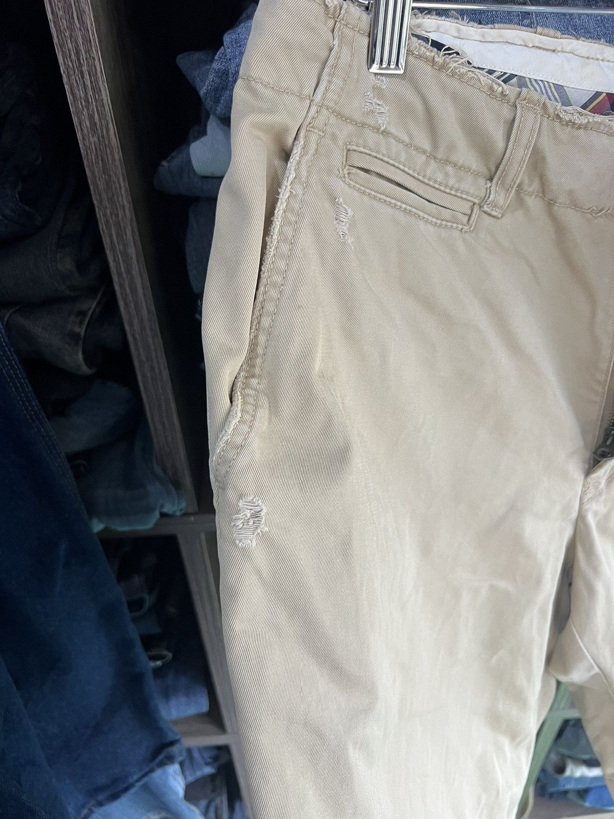 Polo Ralph Lauren 🔥Vintage Distressed Polo Ralph Lauren Short Pant Size US 36 / EU 52 - 13 Thumbnail