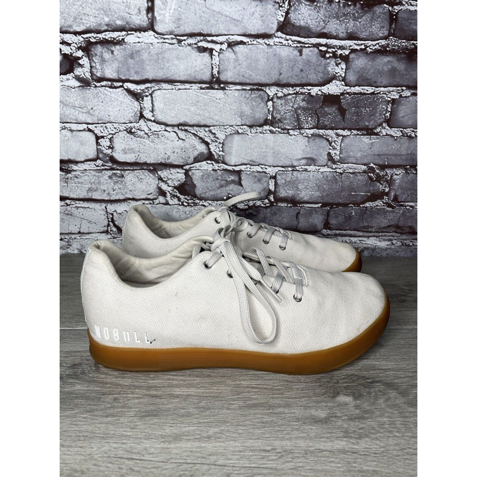 Other NoBull Ivory Canvas Trainer Training Lace Up Shoes Sneakers Size US 11 / EU 44 - 20 Thumbnail