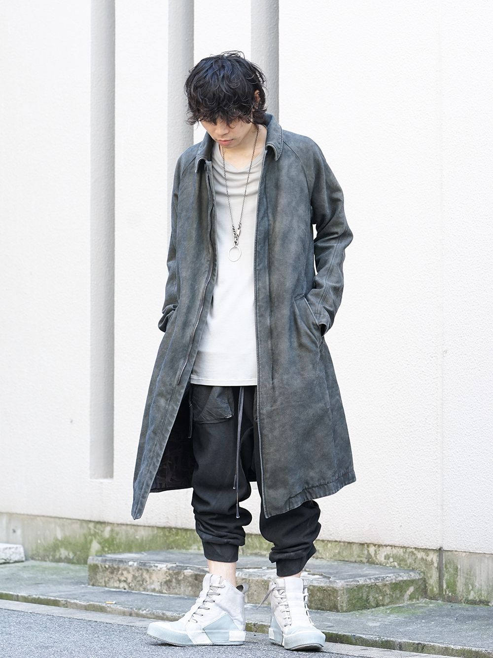 Devoa Olmetex Cotton Long Coat JP 2 Fits US M-L Size US M / EU 48-50 / 2 - 15 Thumbnail