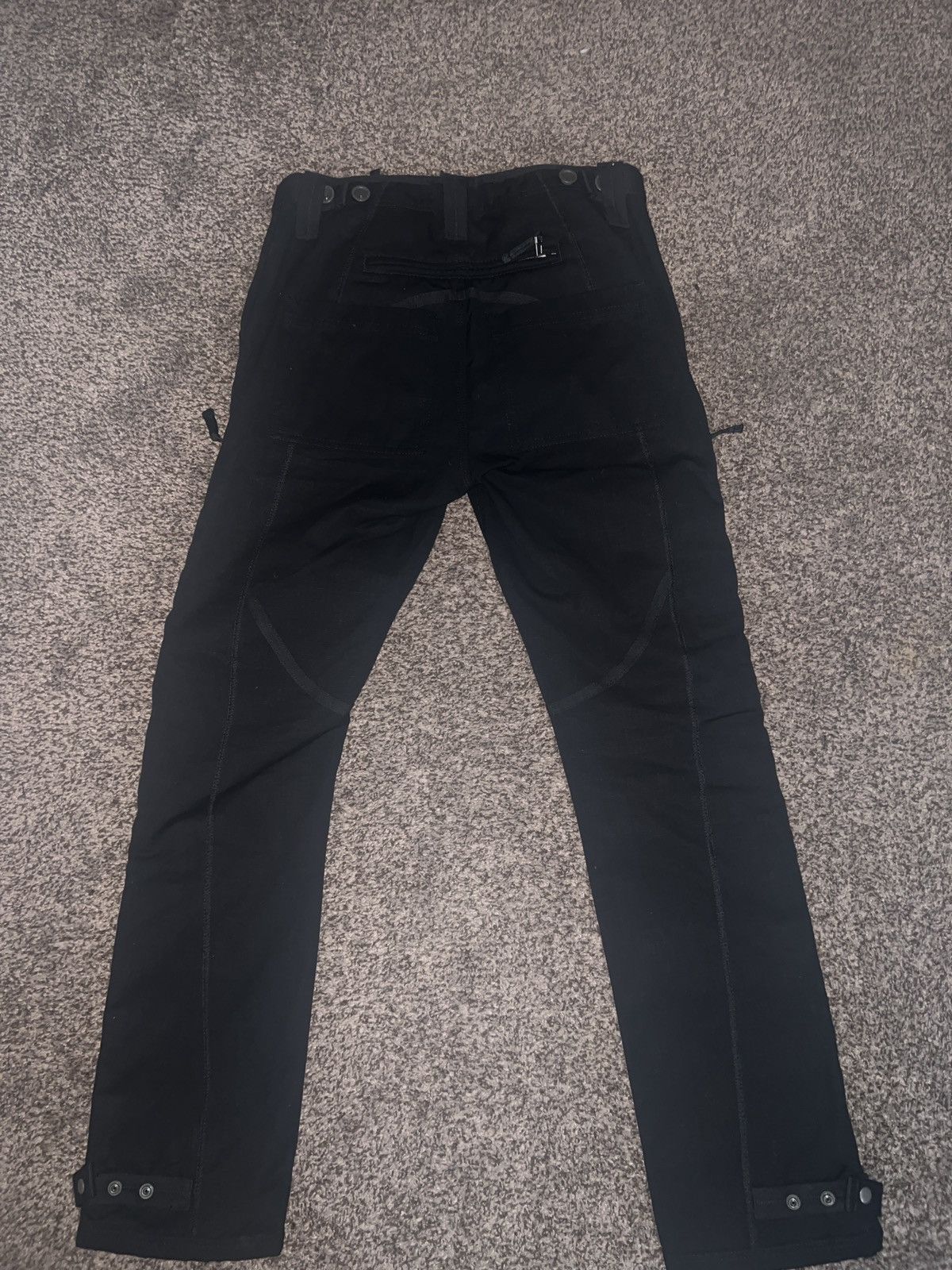 image of Kody Phillips Zipper Denim (30) in Black, Men's
