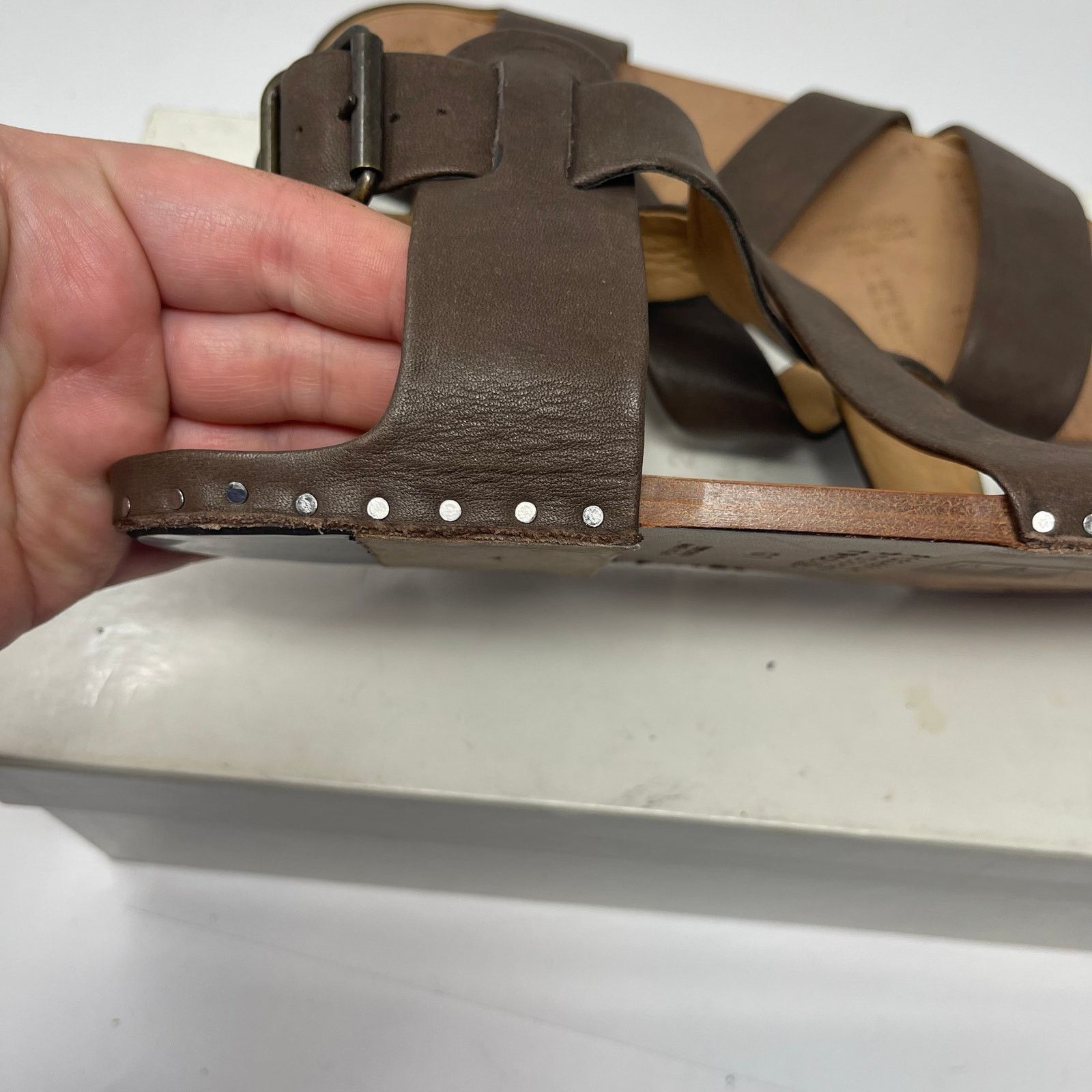 Maison Margiela MAISON MARTIN MARGIELA LINE 22 Criss-Cross Sandal 37 Size US 7 / IT 37 - 2 Thumbnail