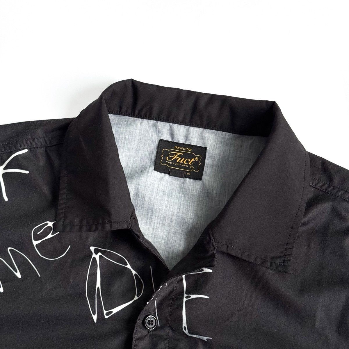 FUCT Work Buy Consume Die Aloha Shirt Size US L / EU 52-54 / 3 - 4 Thumbnail