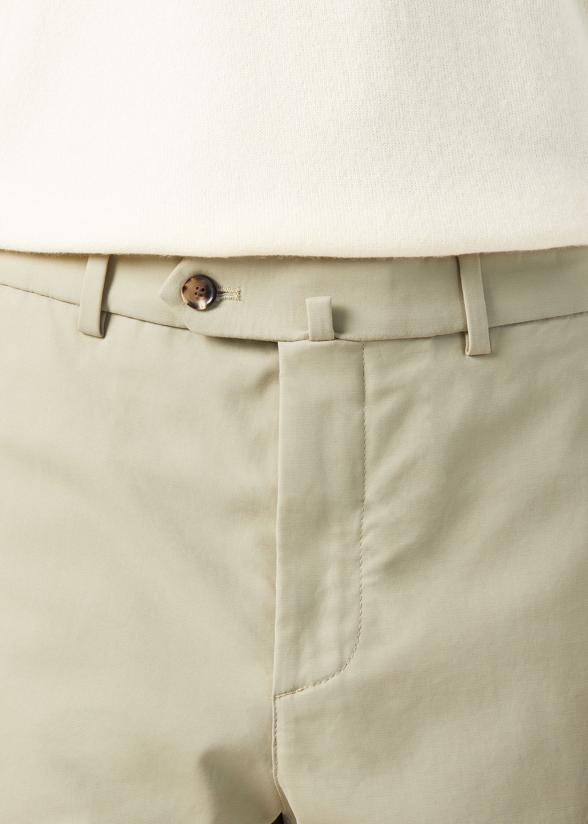 Loro Piana os11x0326 FAO8422 Carlo Pant in Herbal Balm Size US 30 / EU 46 - 5 Thumbnail
