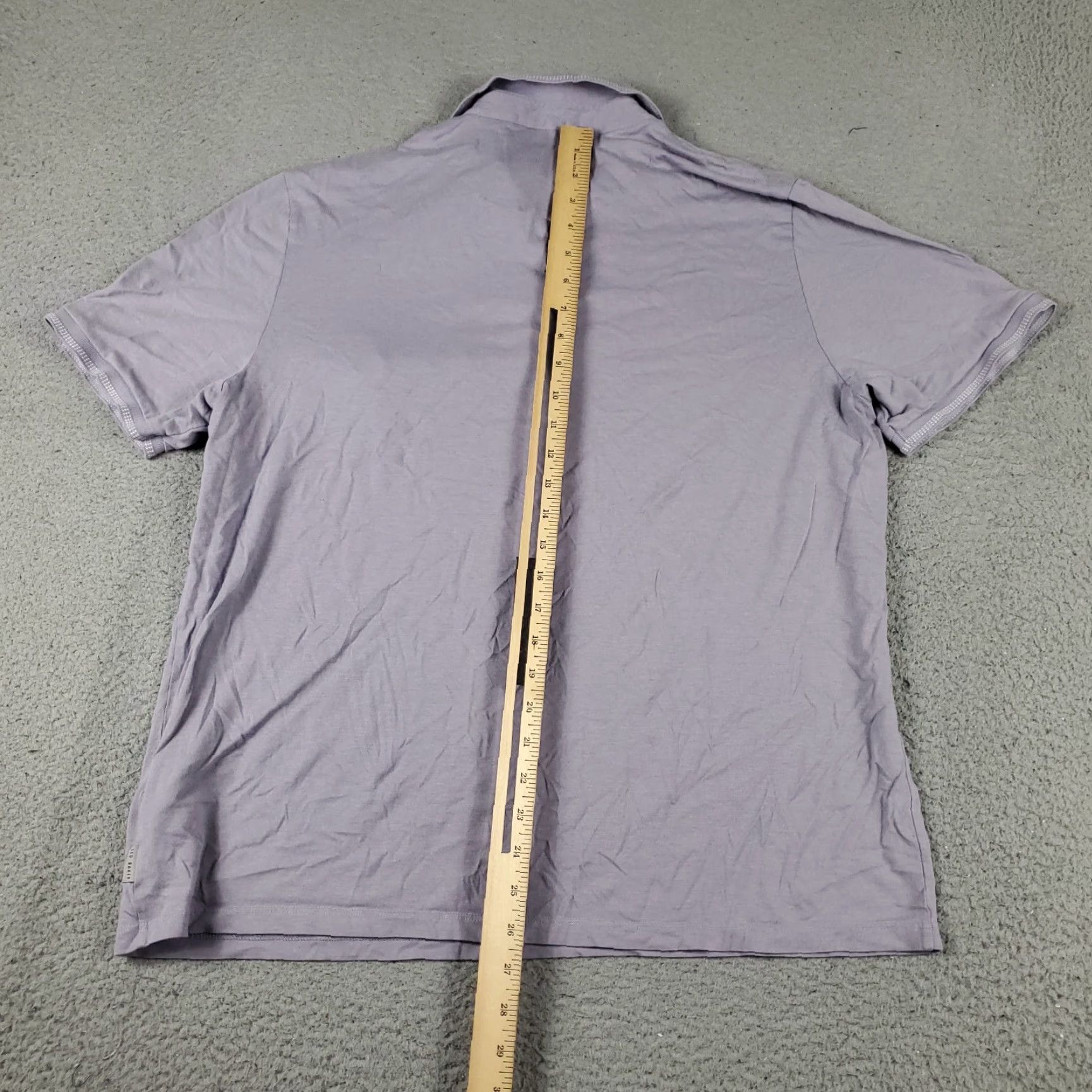 Ted Baker Ted Baker London Polo Shirt Mens Size 6 Purple Casual Short Sleeve Size US S / EU 44-46 / 1 - 3 Thumbnail