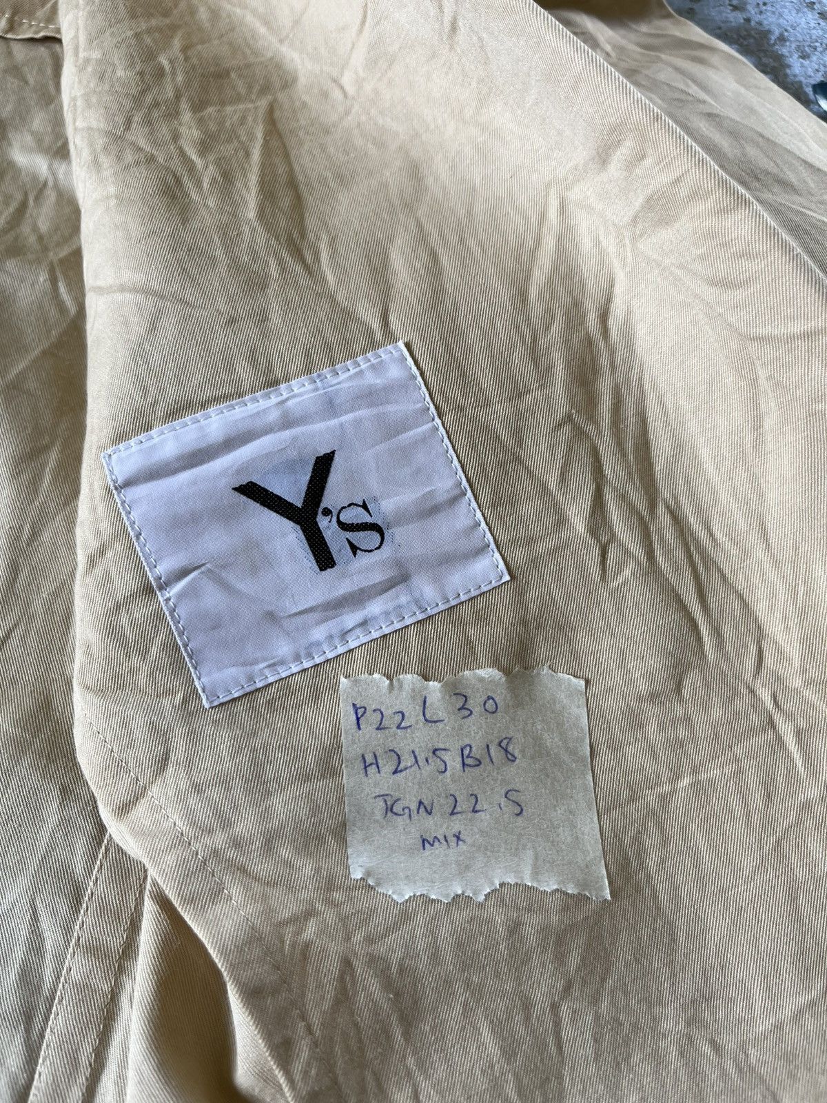 Japanese Brand × Y's × Yohji Yamamoto 🔥Vintage Y's Yohji Yamamoto Blazer Jacket Big Tagging 90s Size US L / EU 52-54 / 3 - 11 Thumbnail