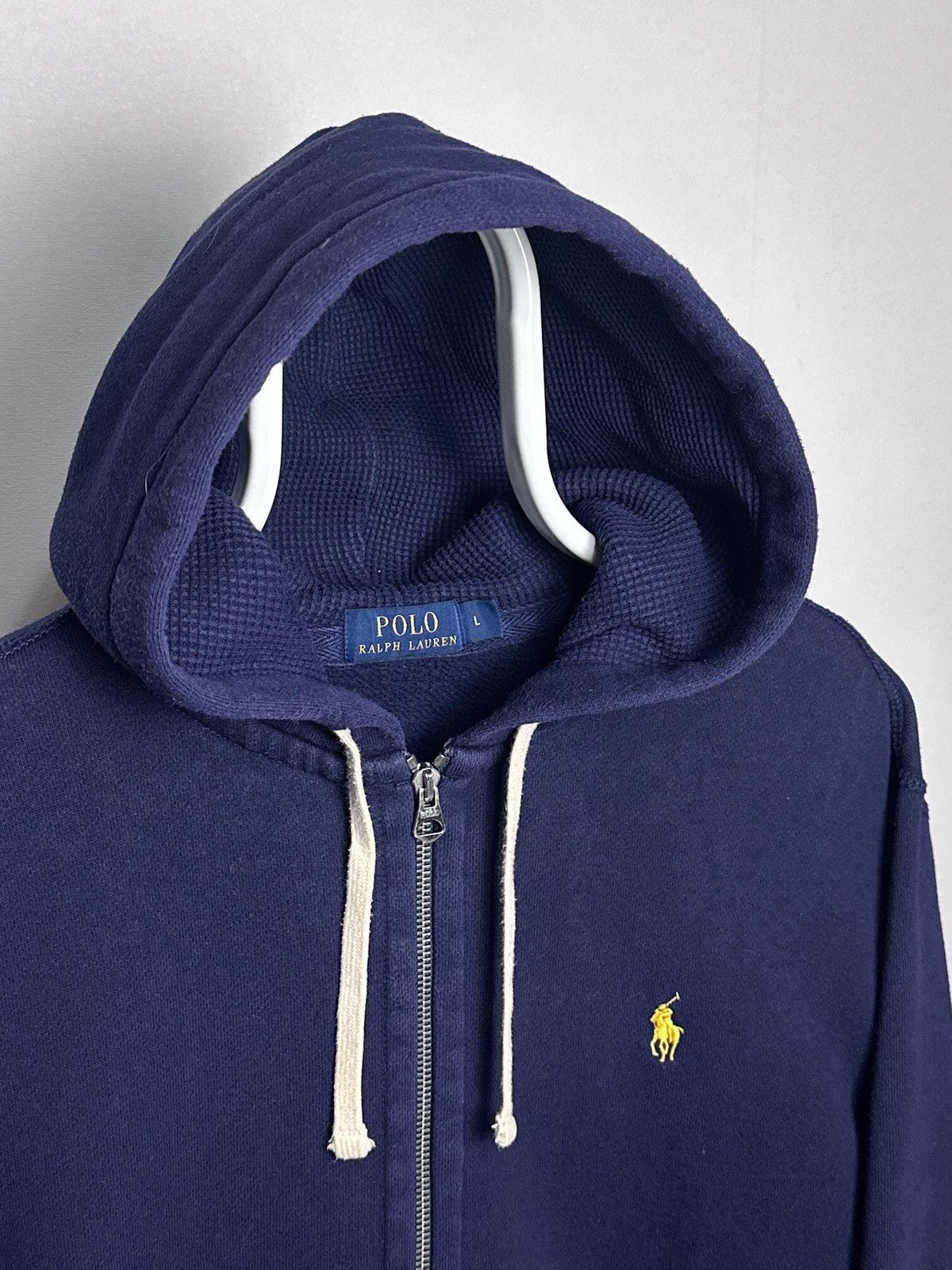 Polo Ralph Lauren Polo Ralph Lauren Zip Up Hoodie Y2K Size L Size US L / EU 52-54 / 3 - 4 Thumbnail