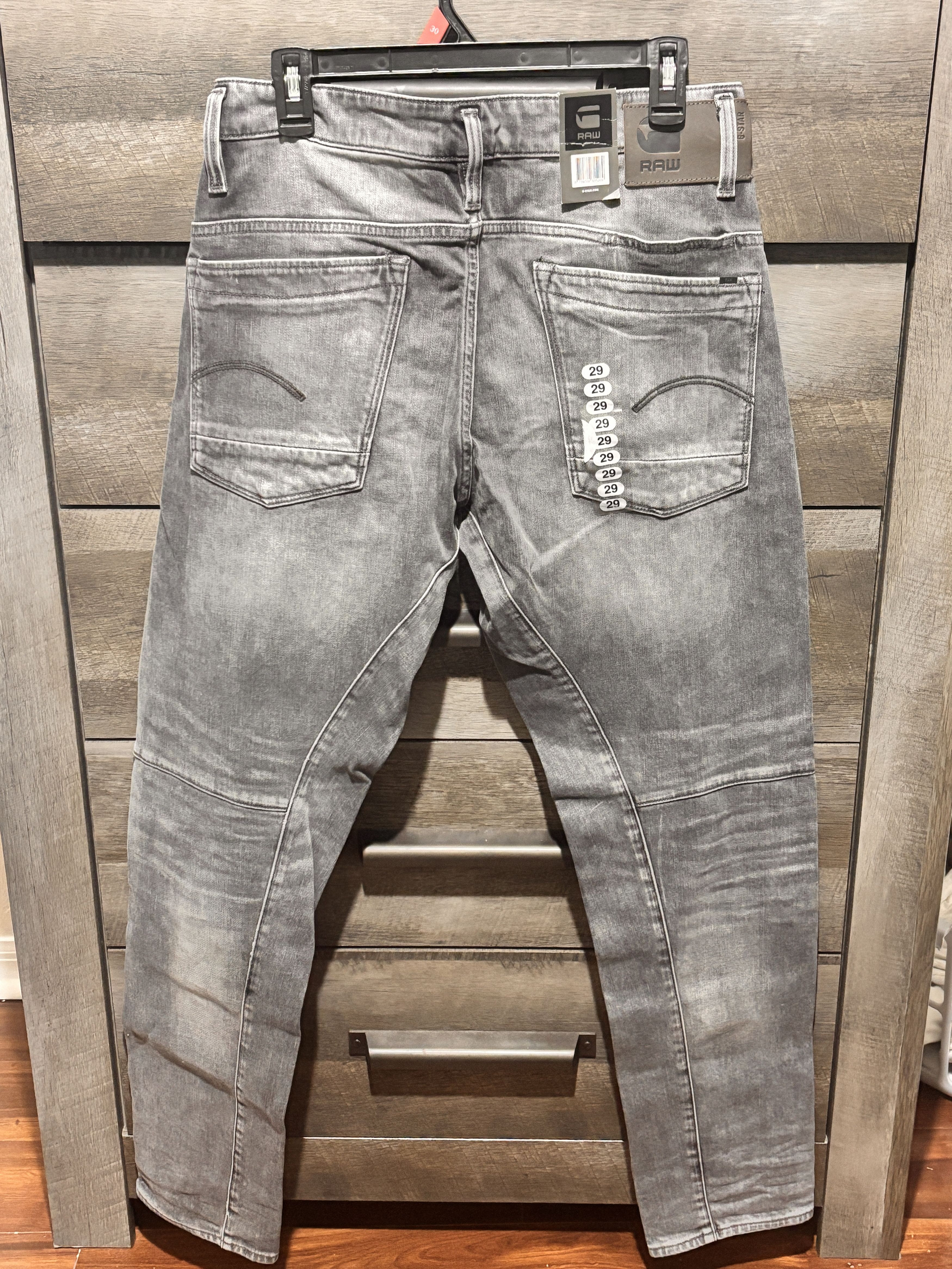 G-Star G-Star Raw Scutar 3D Slim Tapered Jeans Size US 29 - 2 Thumbnail