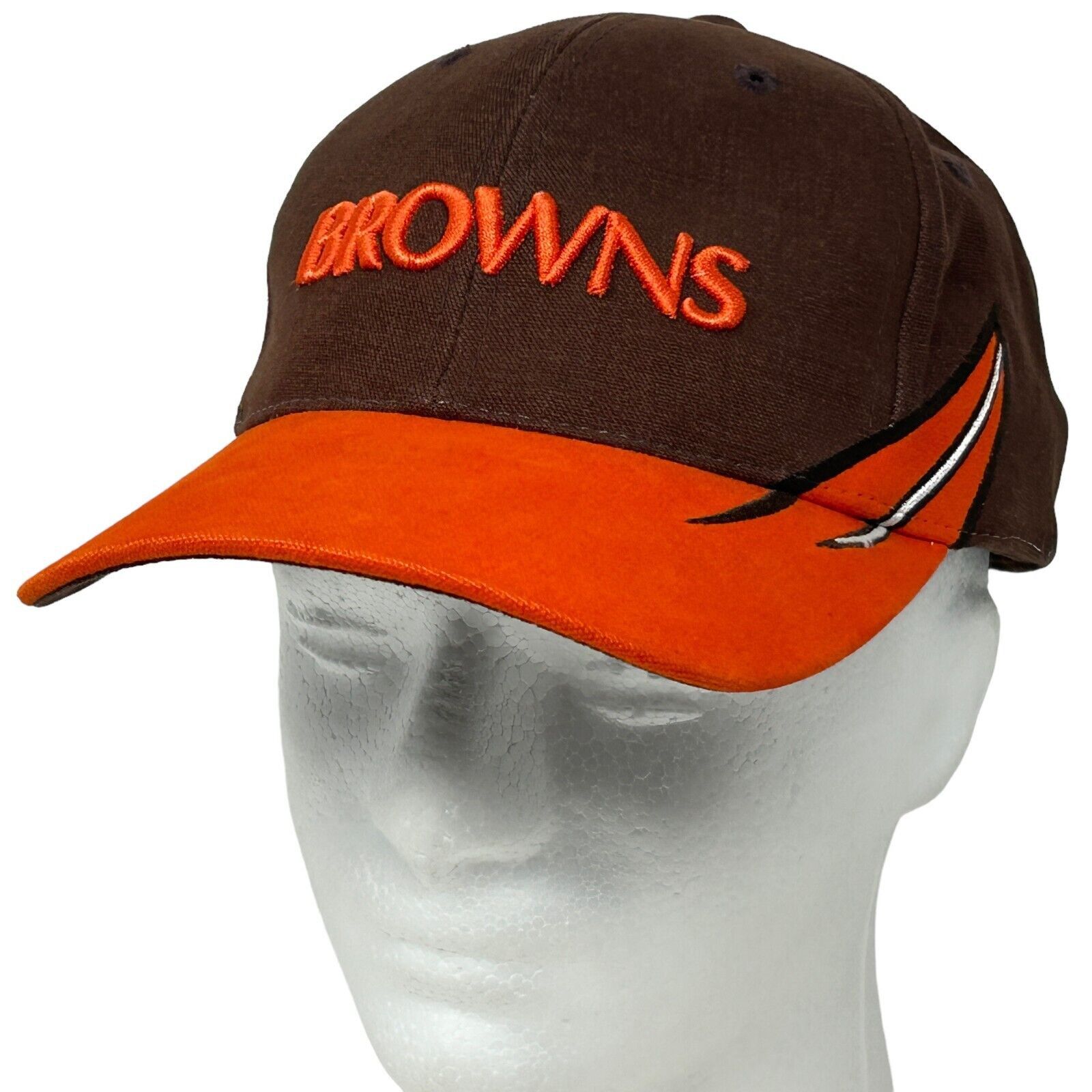 Other Vintage Y2Ks Cleveland Browns Hat Baseball Cap Brown NFL Size ONE SIZE - 13 Thumbnail