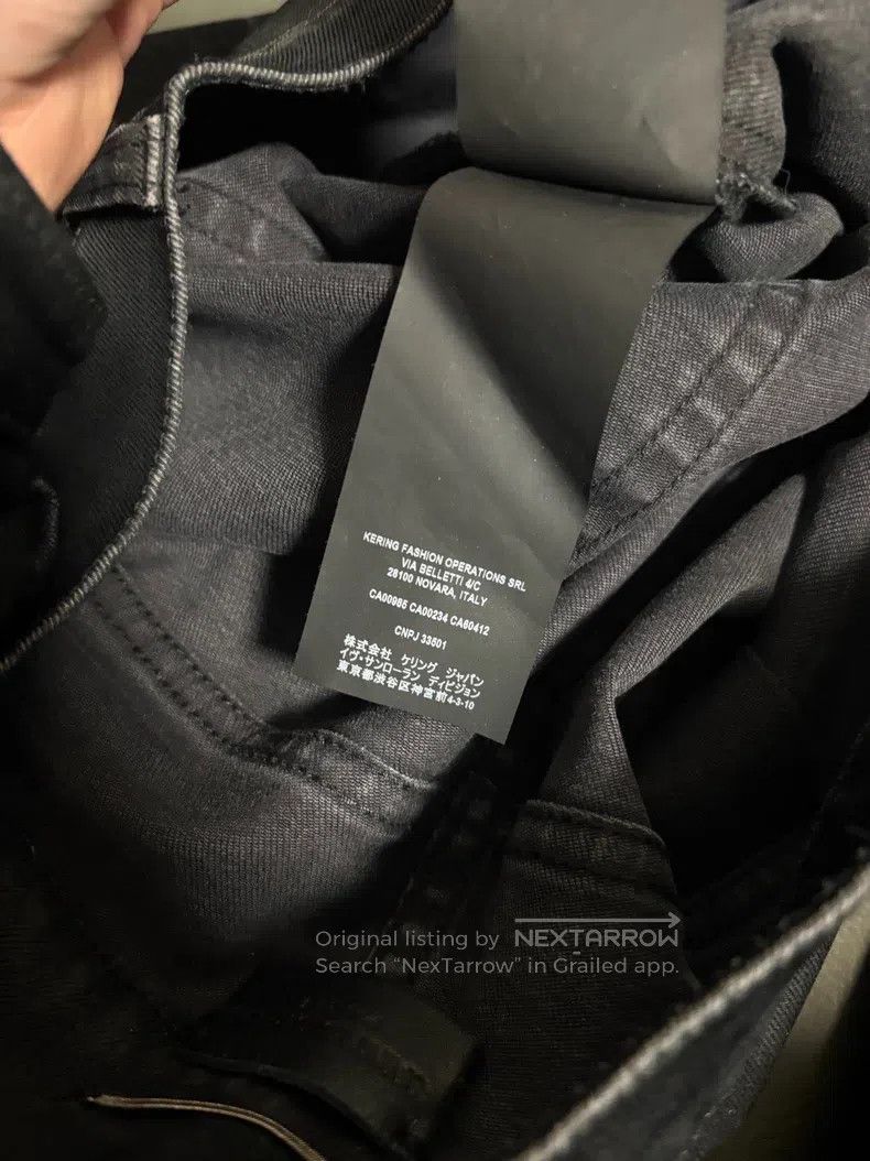 Saint Laurent Paris Saint Laurent Paris Water Ripple Ghost Claw Basic Denim Je Size US 34 / EU 50 - 7 Thumbnail