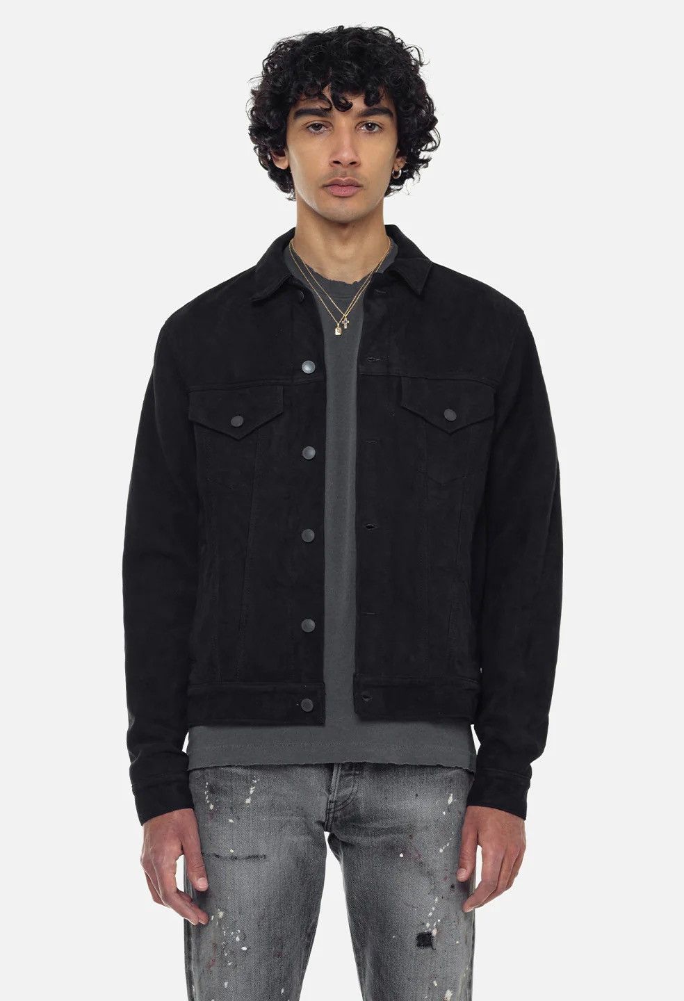 John Elliott John Elliott Suede Thumper Type III Black Size US L / EU 52-54 / 3 - 1 Thumbnail
