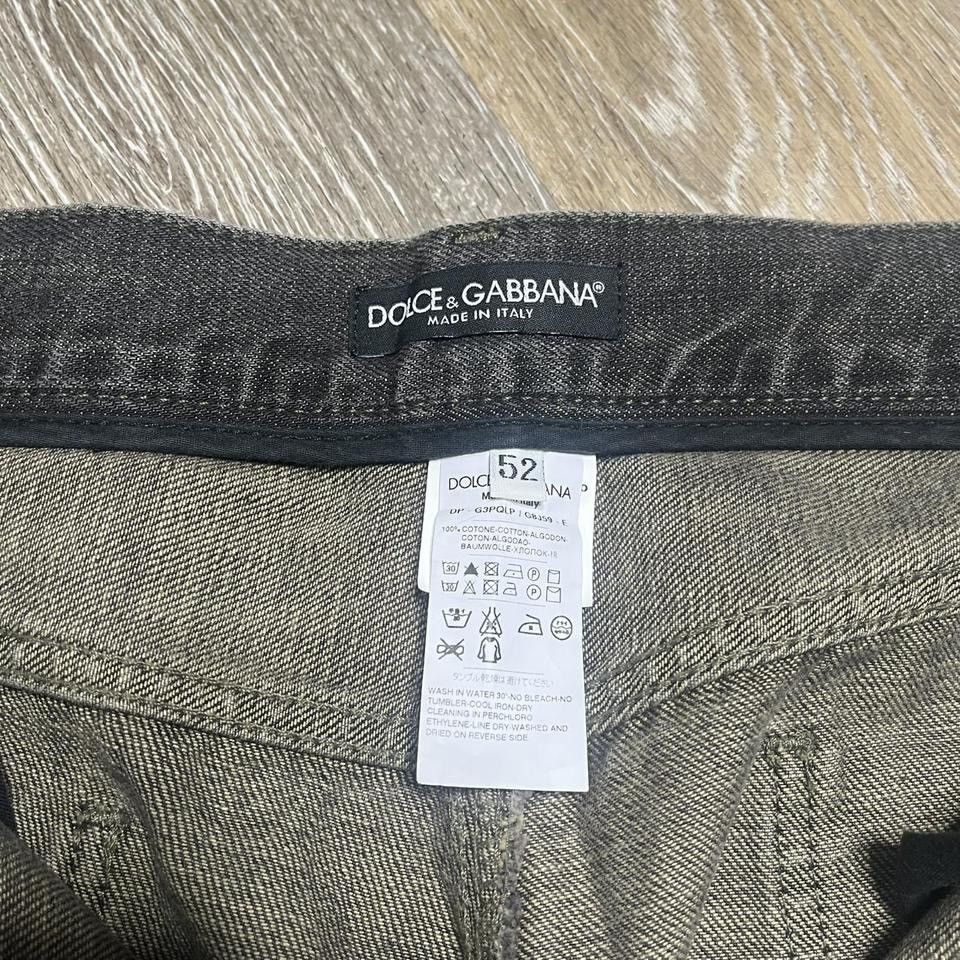 Designer × Dolce & Gabbana × Vintage y2k dolce & gabbana distressed slim fit jeans Size US 36 / EU 52 - 6 Thumbnail